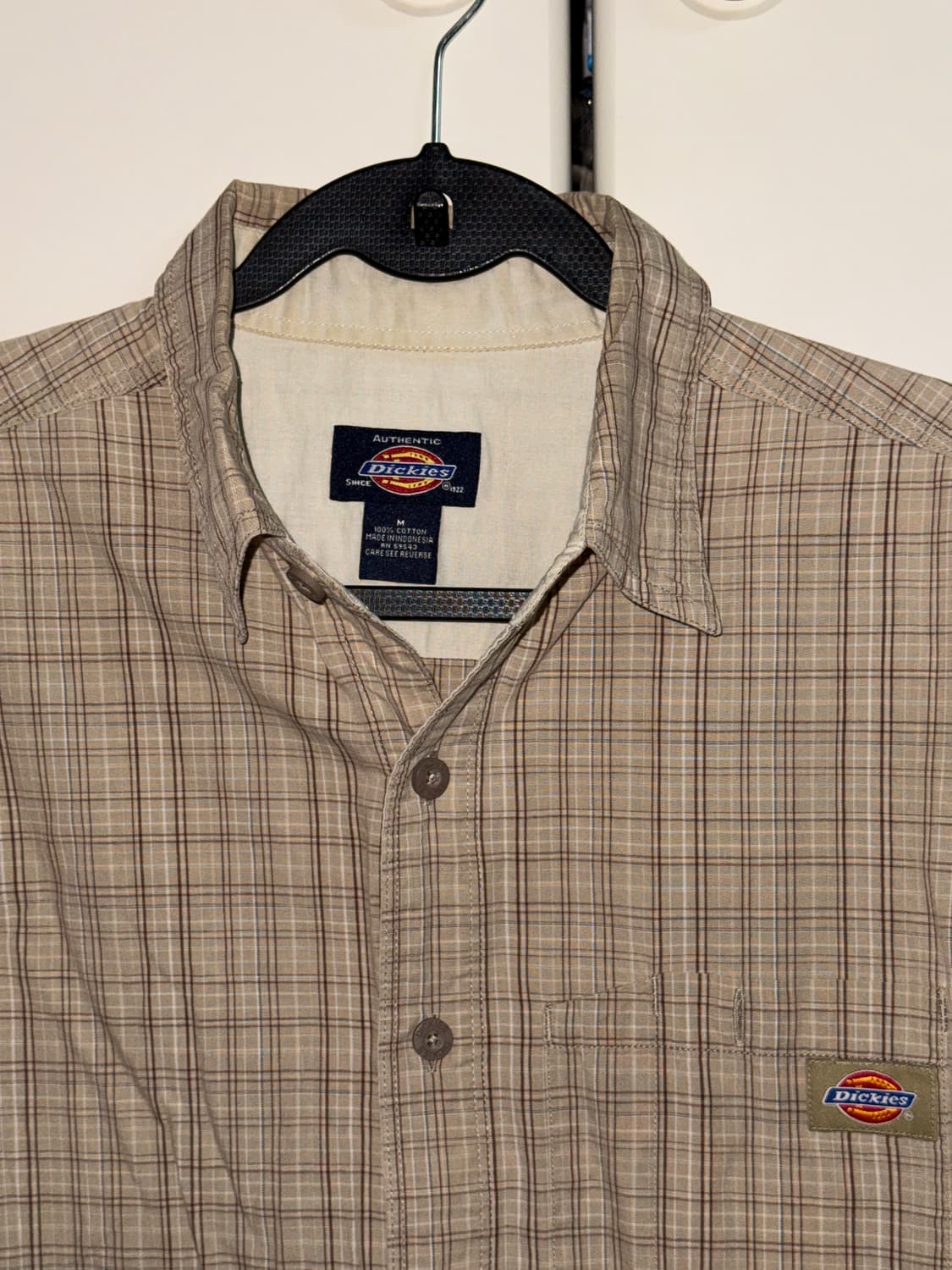 디키즈 체크 반팔셔츠 상품이미지4