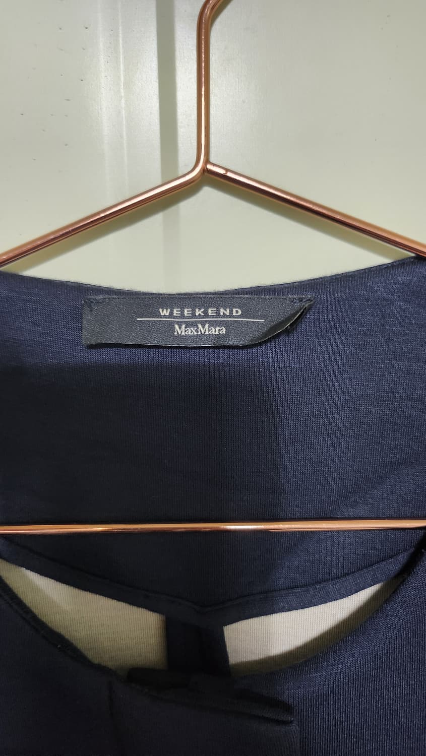 막스마라 위크엔드 네이비 코트 S 상품이미지3