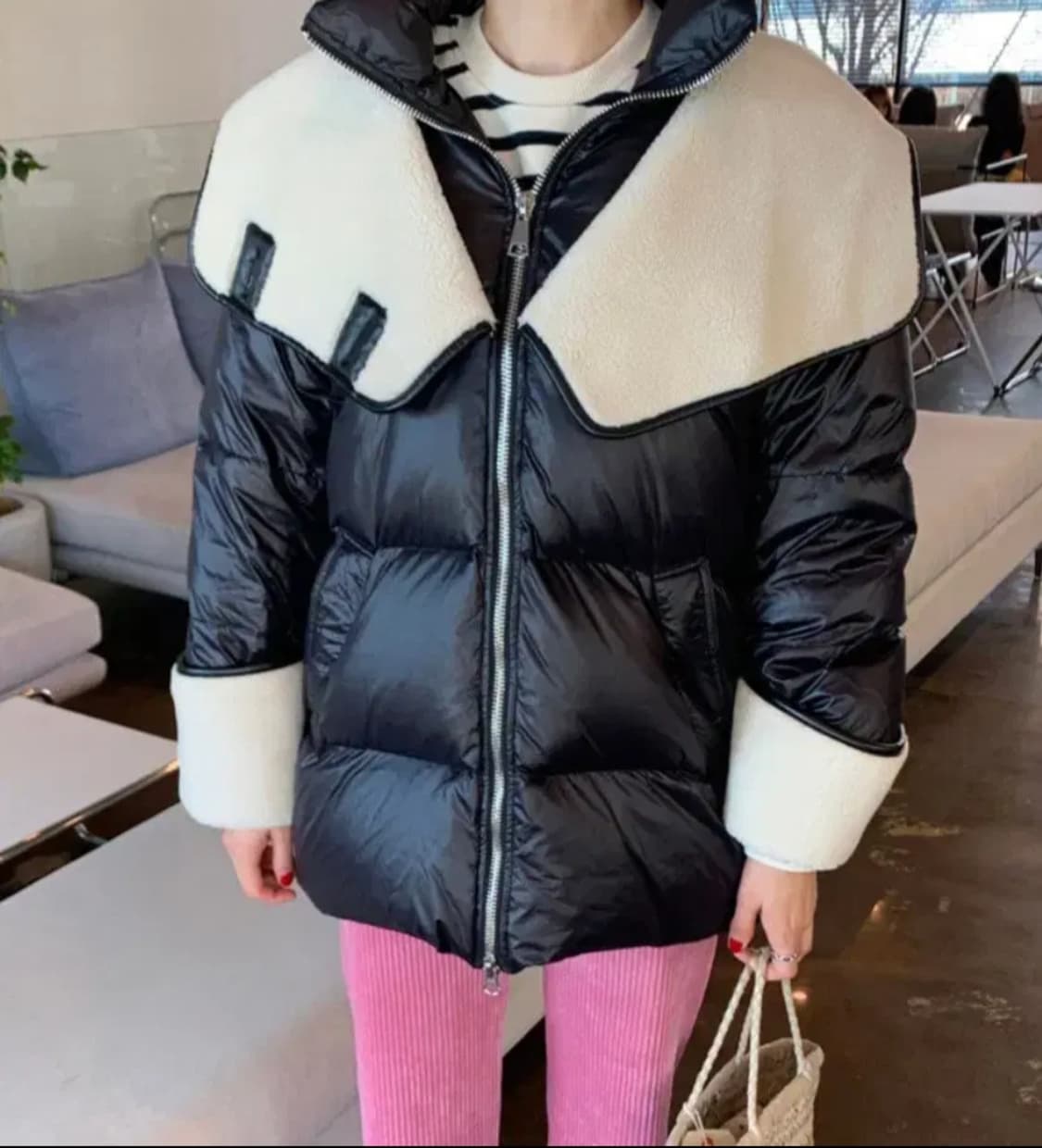 듀마르셀 양털덕다운 무스탕66. 77 상품이미지1