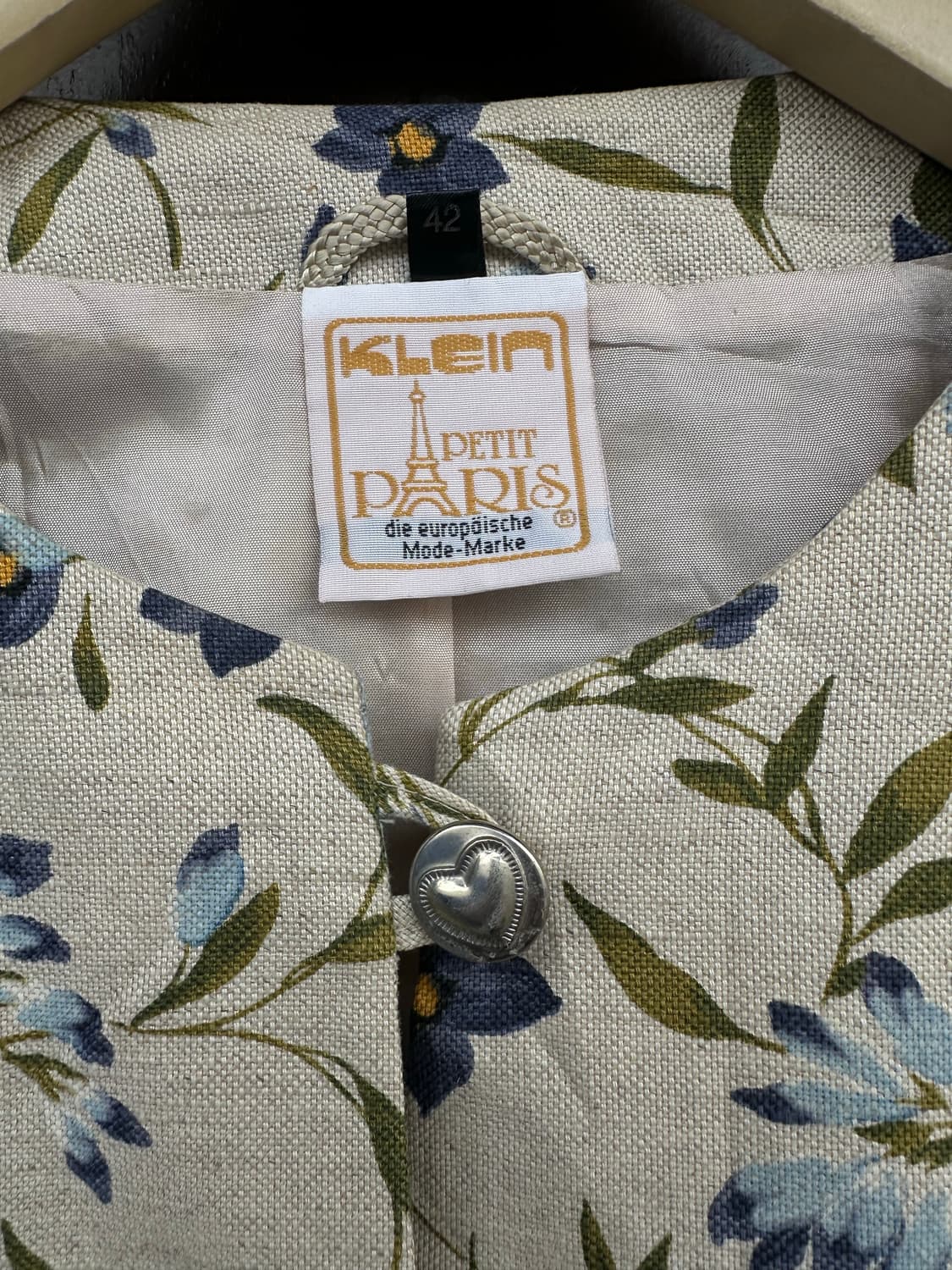 🇫🇷 Petit Paris Blue Flower Jacket 상품이미지4