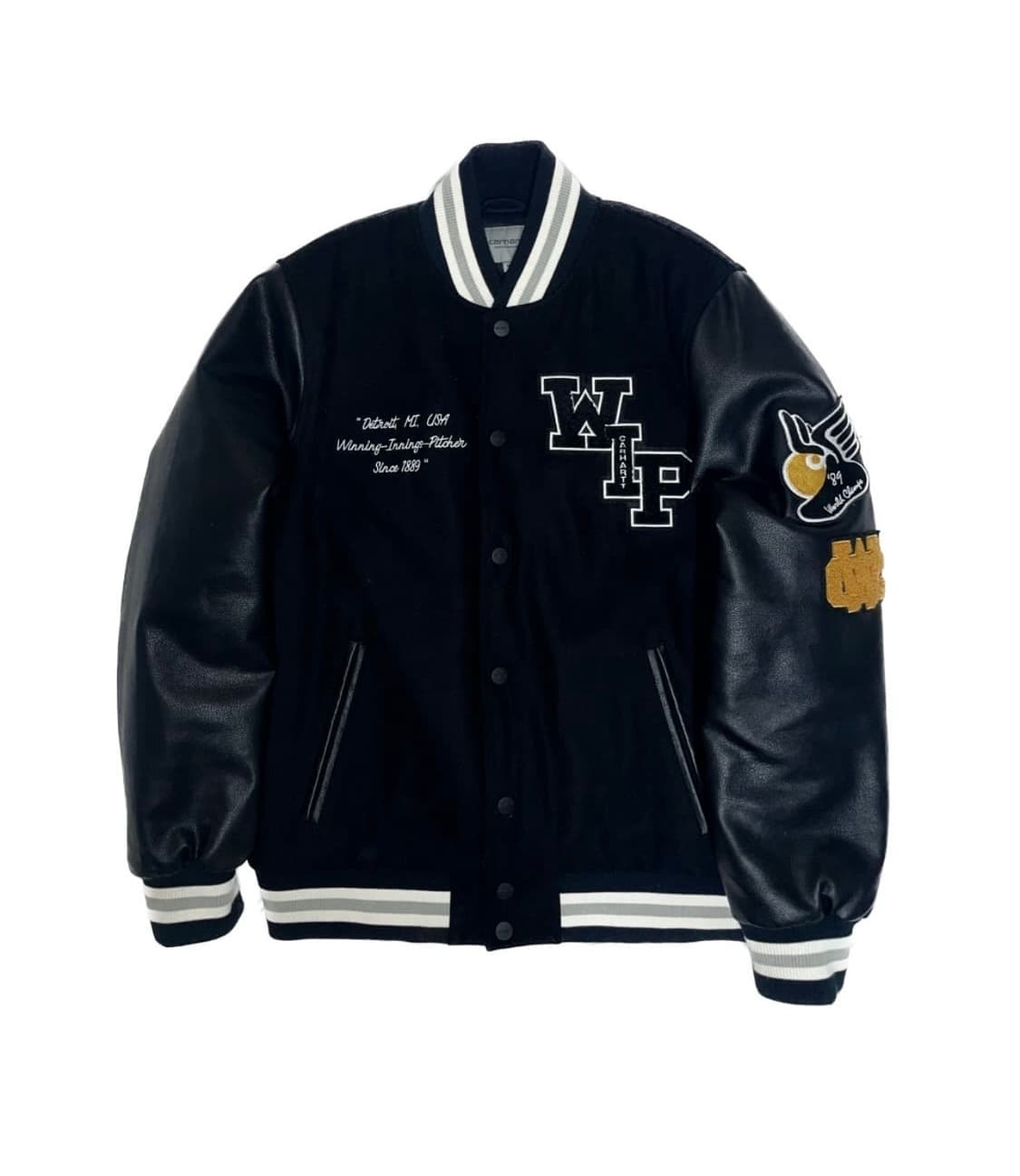 칼하트 wip 바시티 자켓 m 상품이미지1