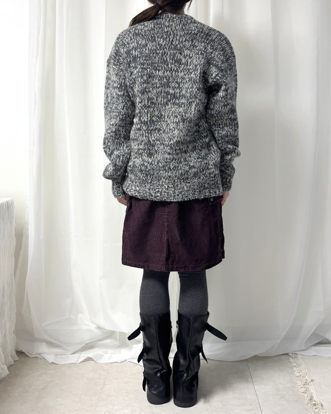 nemonemo bokashi oversized pullover 상품이미지9