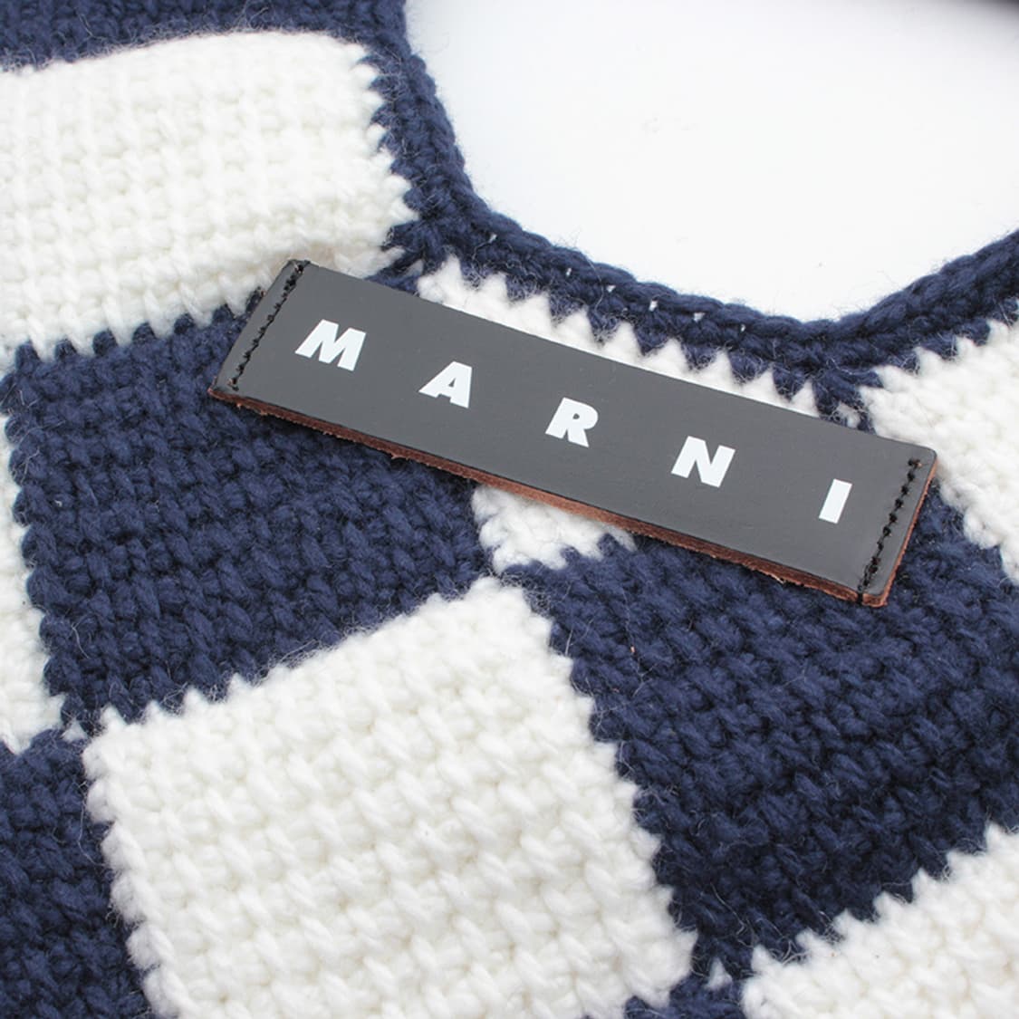 마르니 투톤 니팅 핸드메이드 토트백 상품이미지4