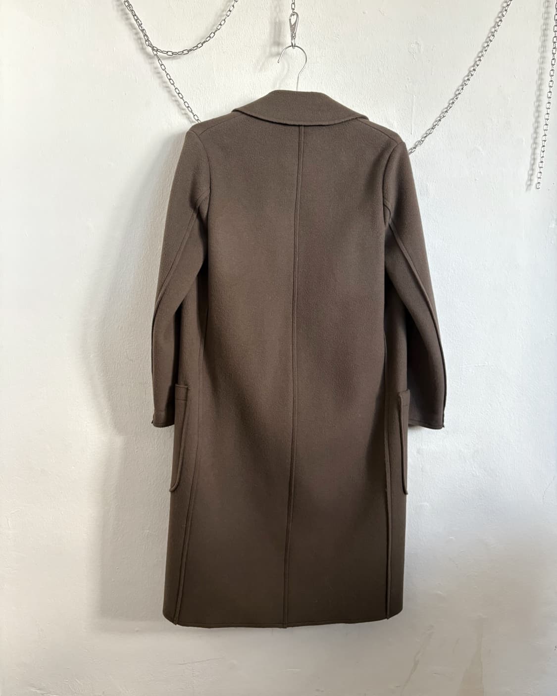 헬무트랭 캐시미어 울 버튼리스 롱코트 상품이미지7