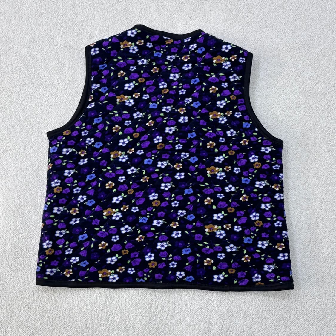 실측확인 보온 누빔 조끼 0304E 상품이미지2