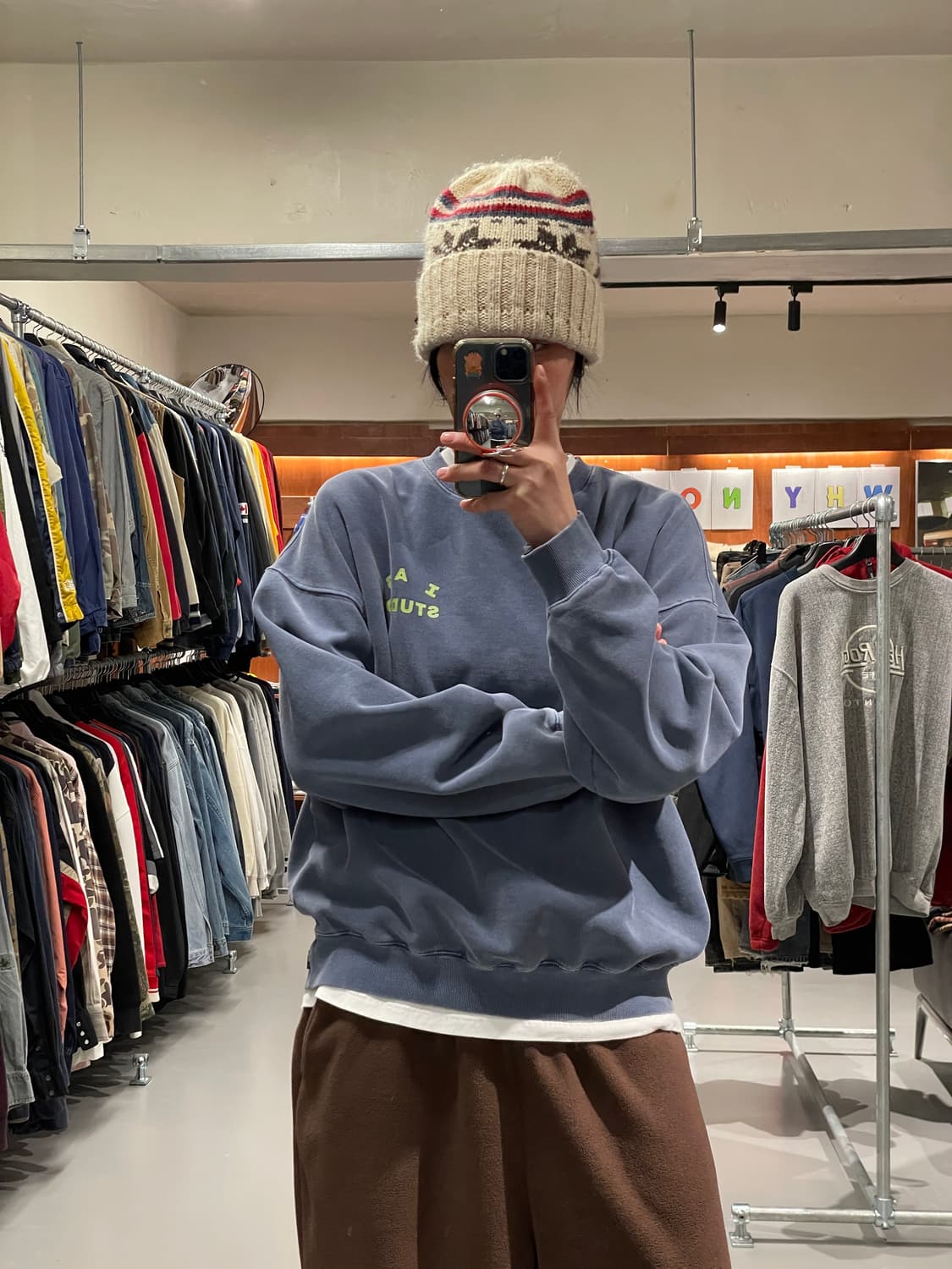 아이앱 스튜디오 맨투맨 상품이미지2