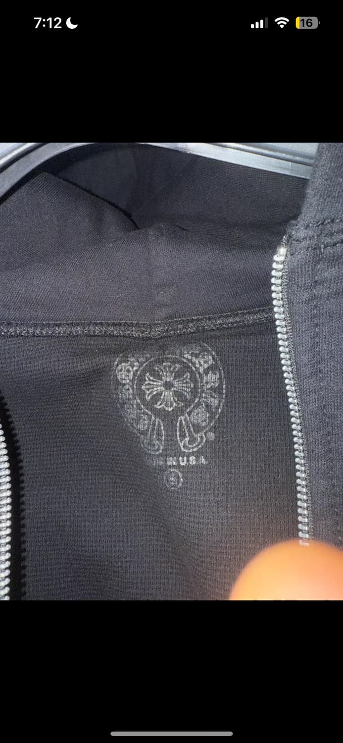 크롬하츠 후드집업 스크롤라벨s 판매혹은 교환 상품이미지9