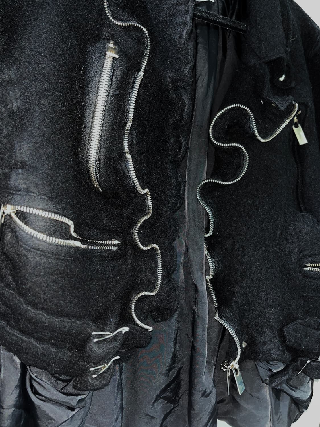 꼼데가르송 느와 케이 니노미야 울 자켓 상품이미지2