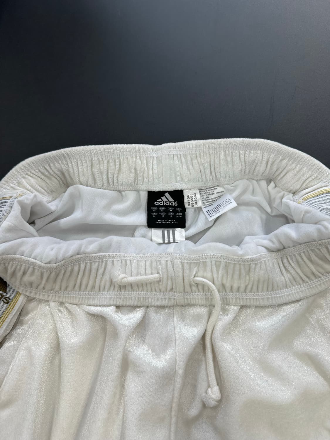 아디다스 크림벨루어 초코바닐라 트랙져지팬츠 셋업 상품이미지9