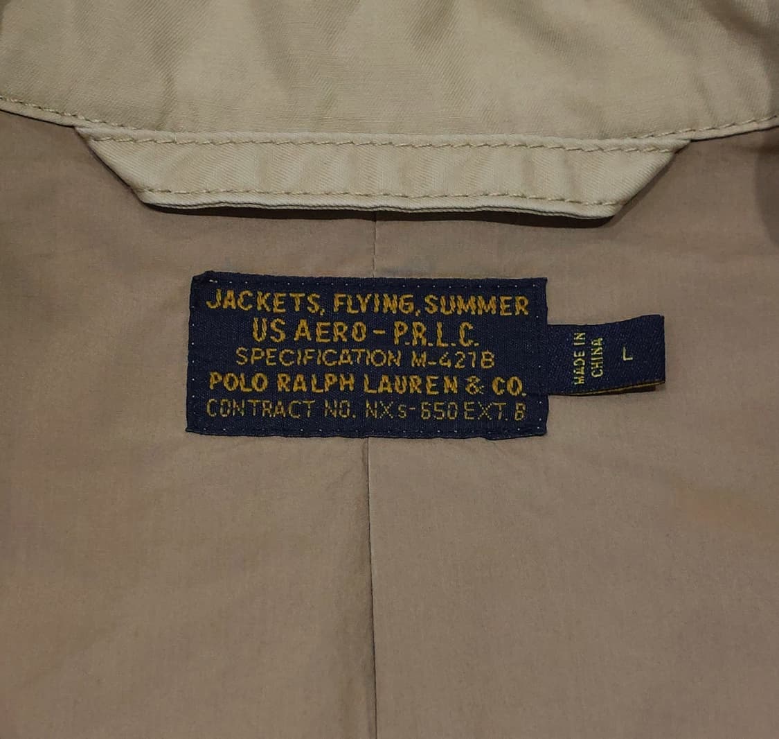 폴로 경량 플라이트 자켓 에어본 L (105) 썸머 플라이트 자켓 상품이미지9