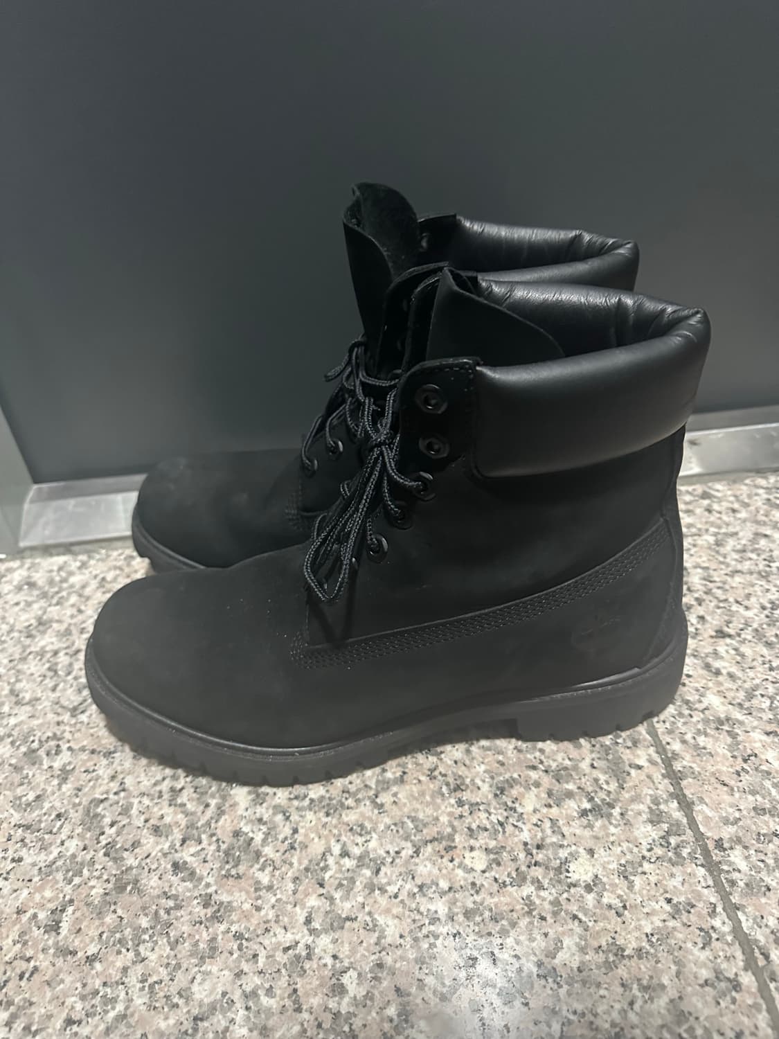 팀버랜드 6인치 프리미엄 워터프루프 부츠 - 블랙 누벅 상품이미지2