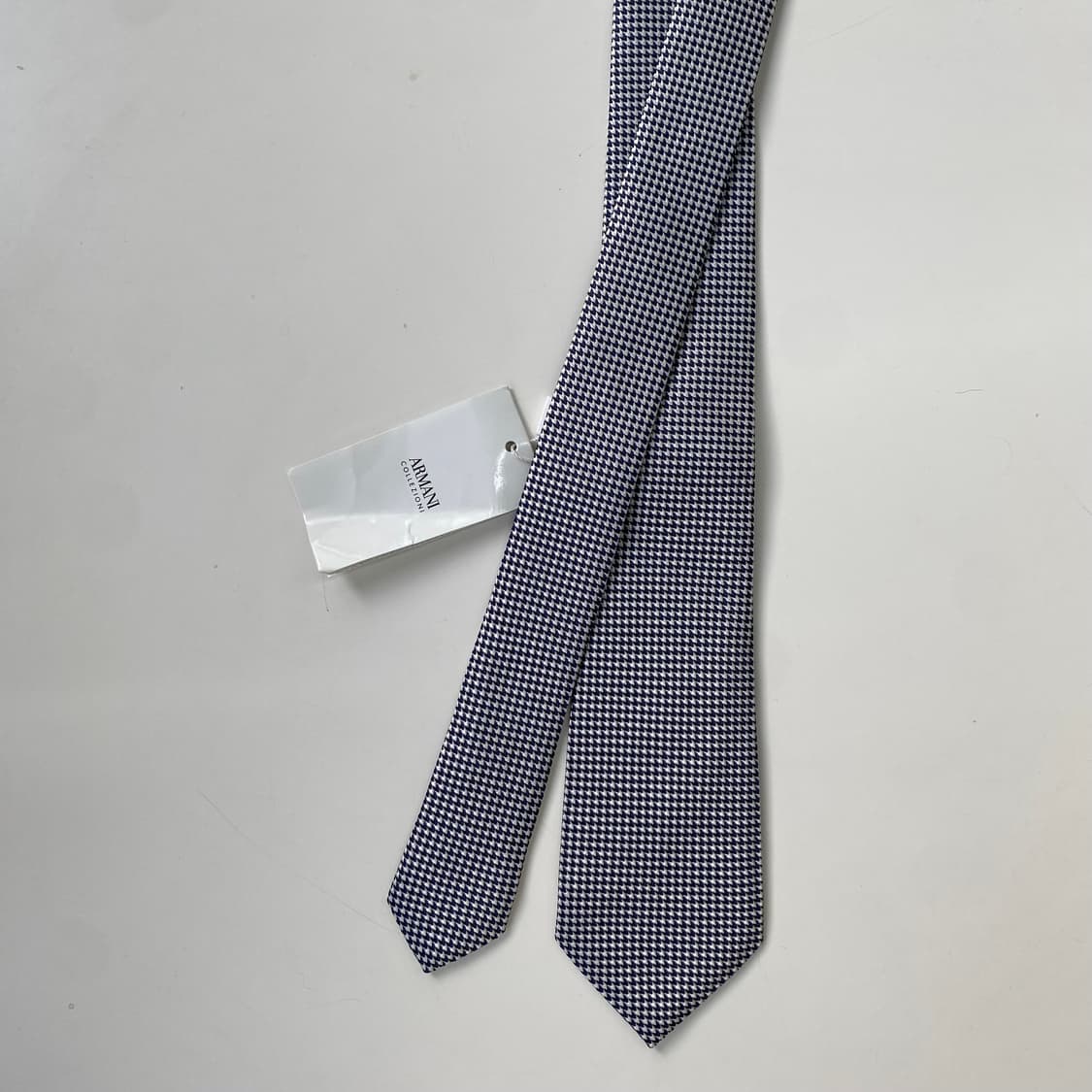 미사용품 택달린 알마니 명품 정품넥타이(ARMANI)7.3cm 상품이미지2