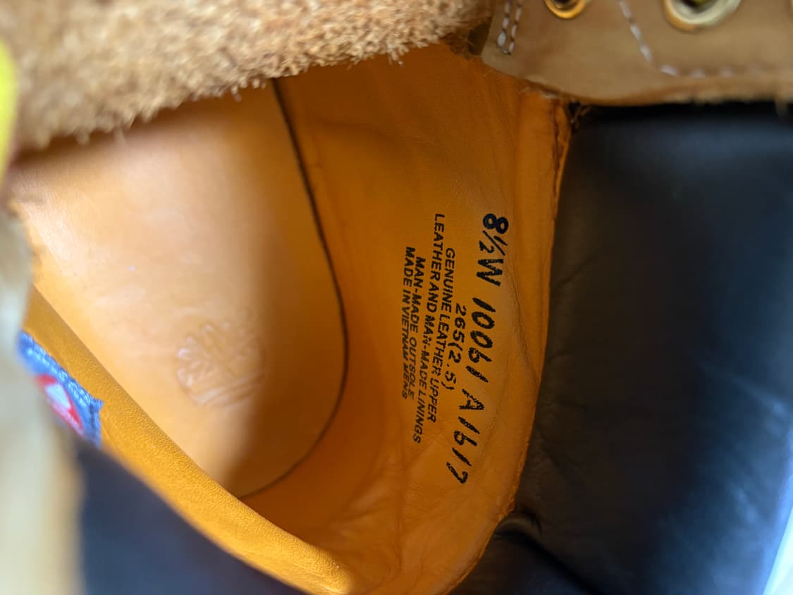 팀버랜드 프리미엄 6인치 워커 부츠 265 상품이미지7