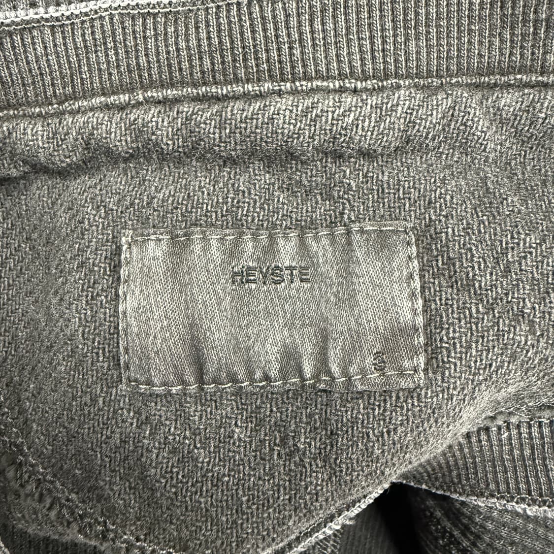 (3)헤이스트 HEYSTE 피그먼트 헨리넥 긴팔 티셔츠 상품이미지3