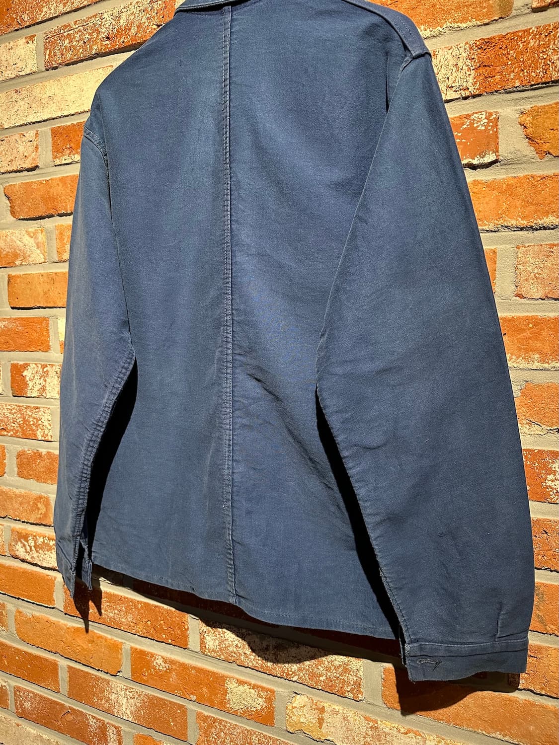 50s French Vintage Moleskin Work Jacket 상품이미지6