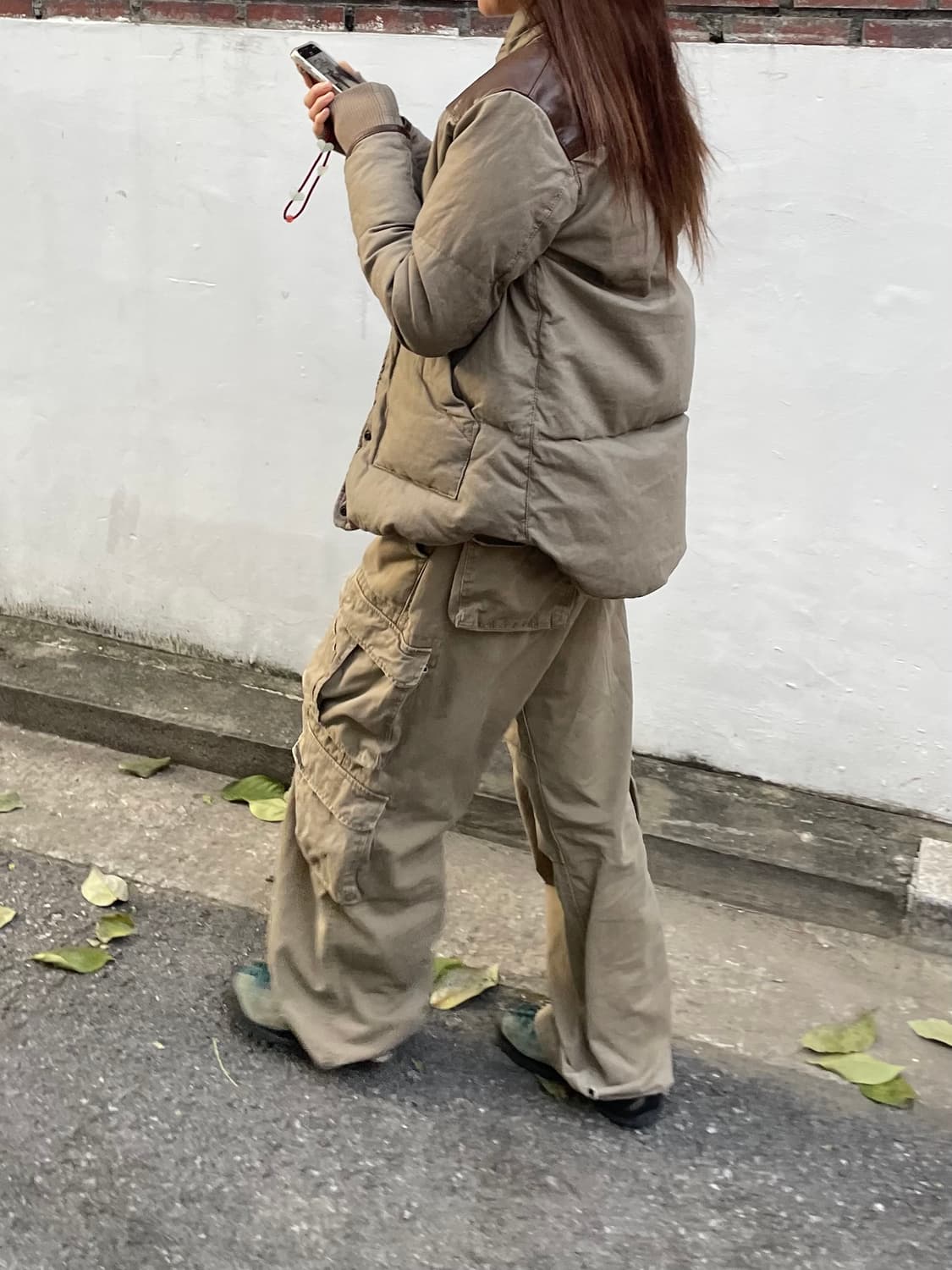 일본 빈티지 더블카고 와이드 팬츠 상품이미지1