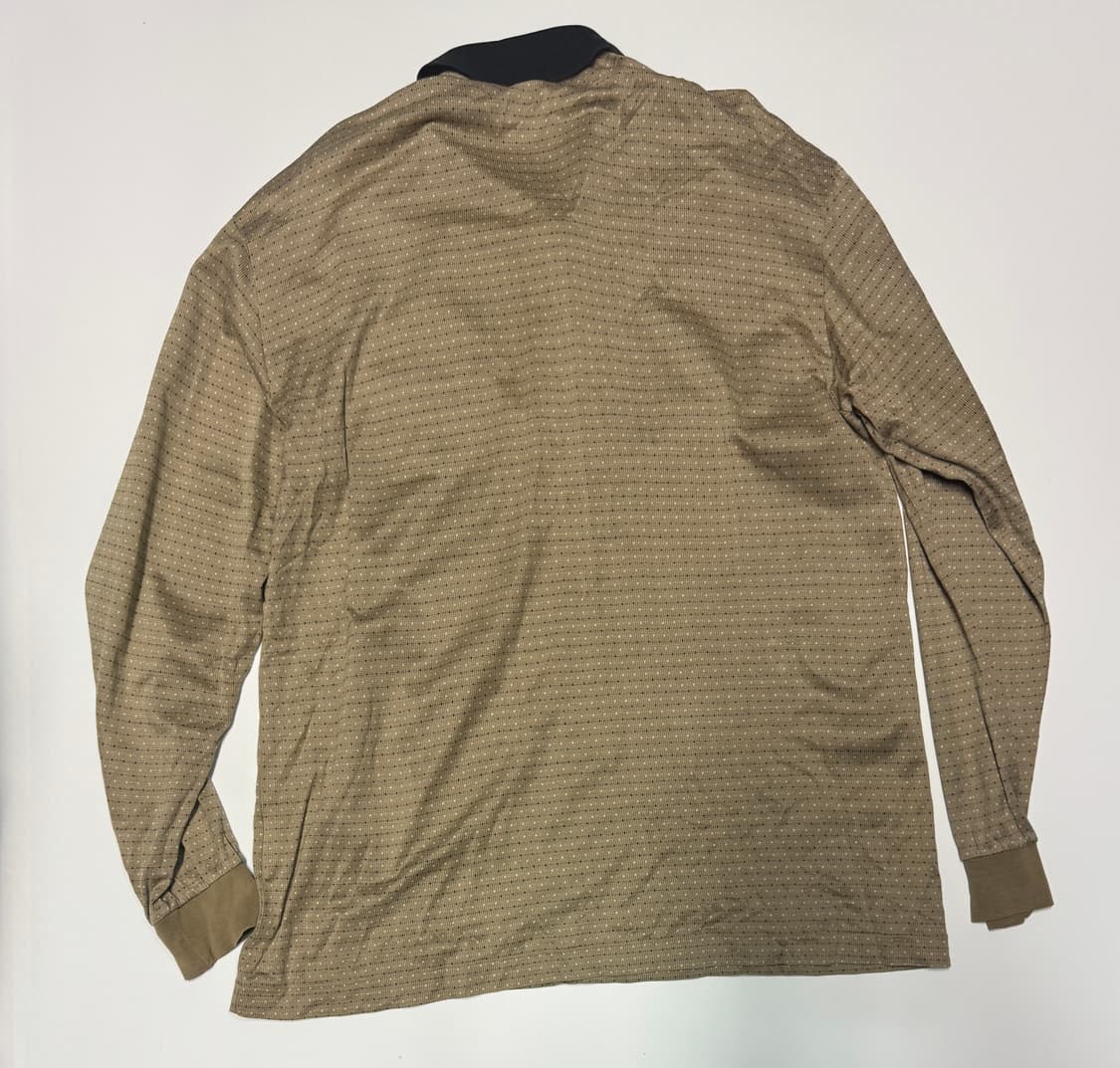 정품 입생로랑 뿌르옴므 코튼 긴팔 카라 티셔츠 XL 상품이미지2