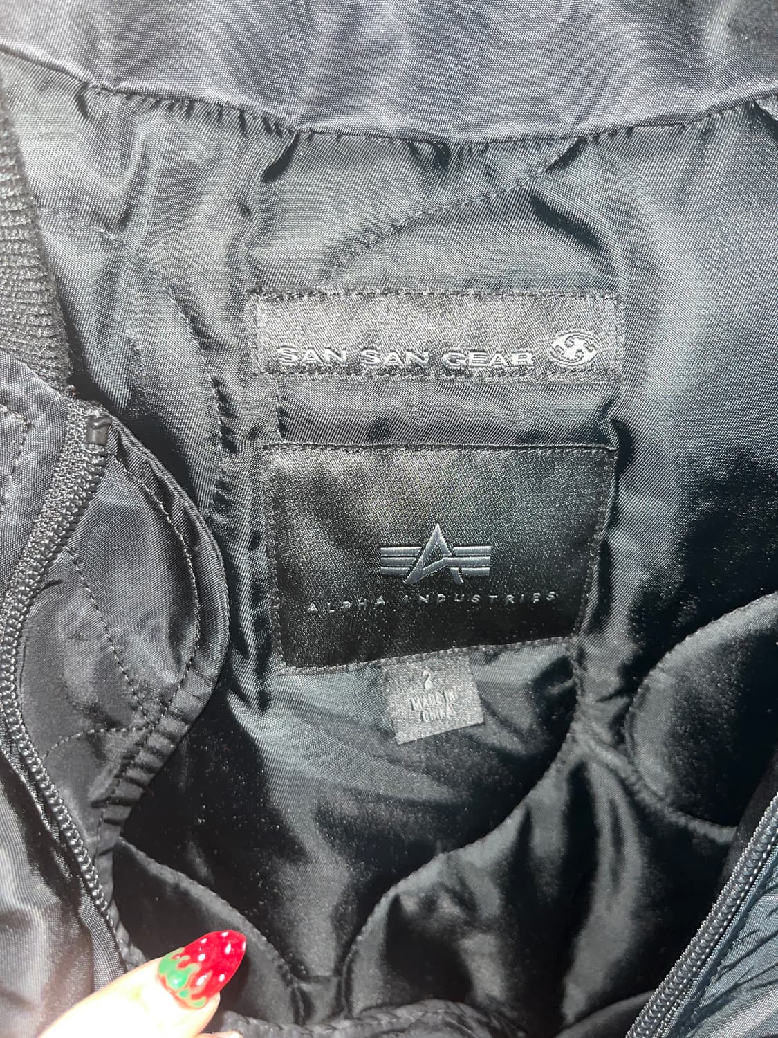 알파인더스트리 산산기어 m1 자켓 상품이미지3