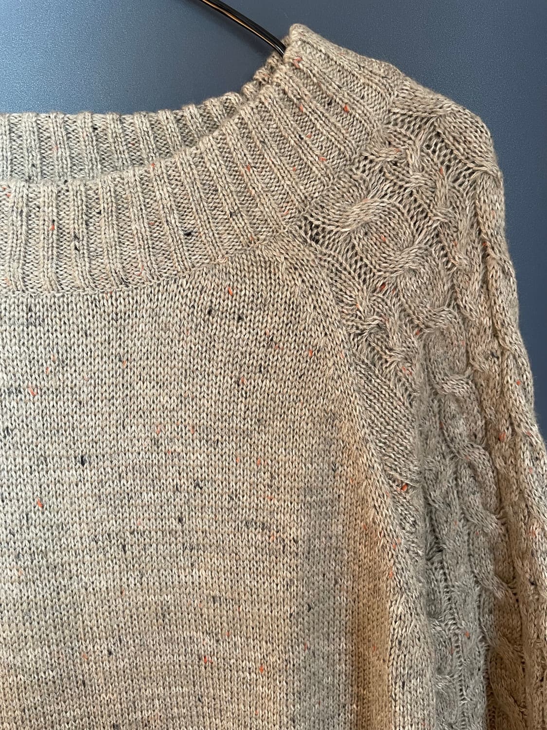 Antiqulothes 오트밀 모리 짜임 니트 상품이미지1