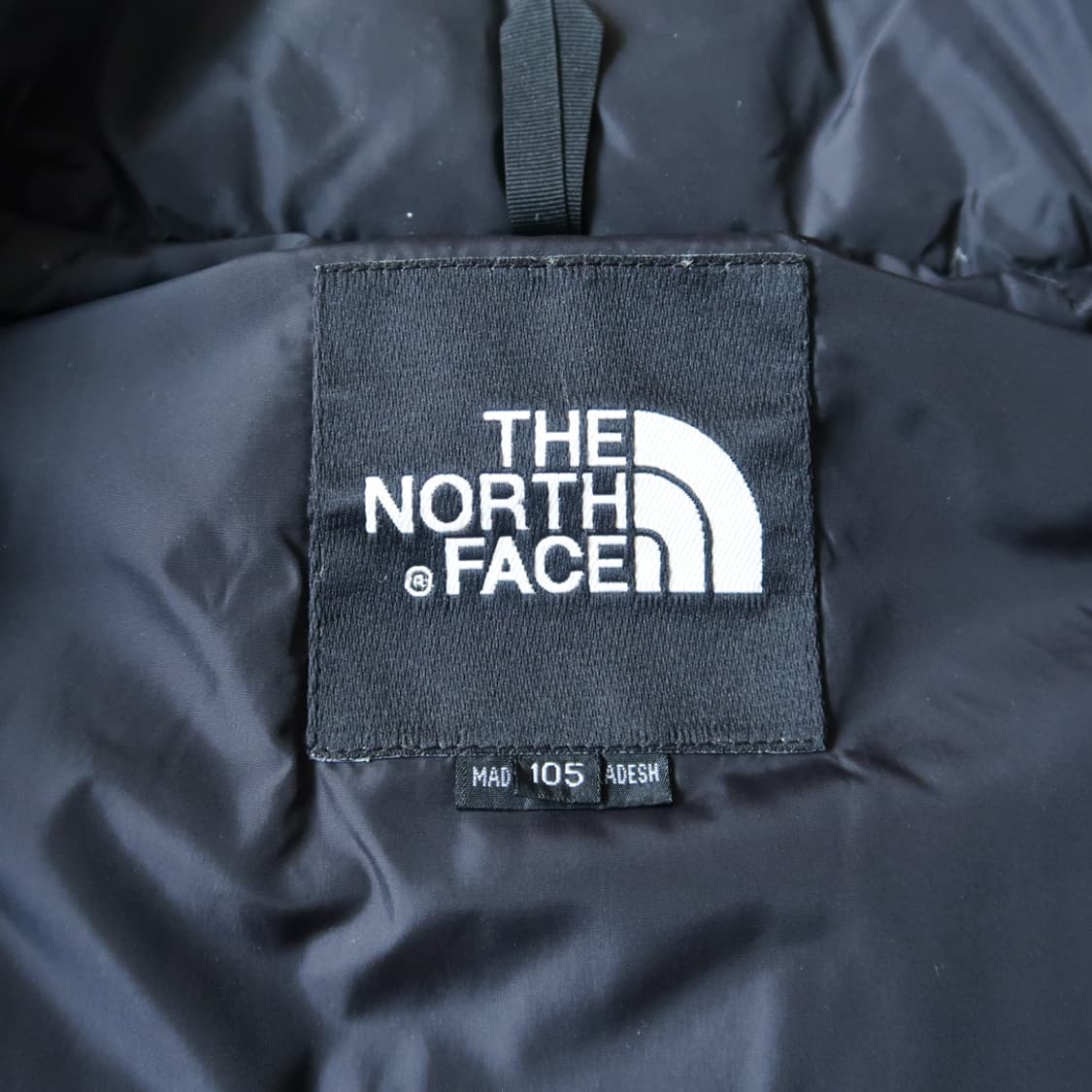 노스페이스 700 눕시 블랙 다운 패딩 상품이미지8