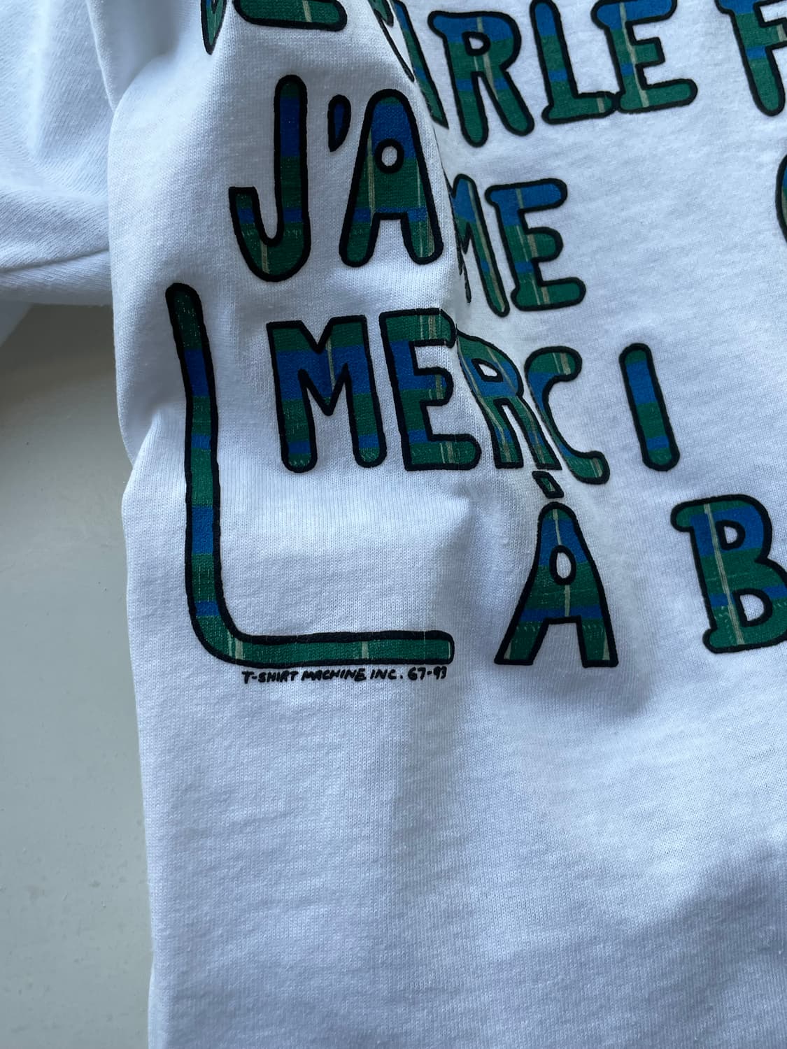 90‘s Canada “Quebec” Souvenir T-shirt M 상품이미지7