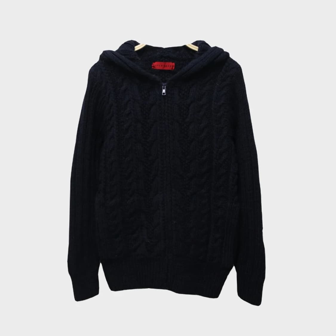 SUPER HAKKA 울 니트 후드집업 61276 상품이미지1