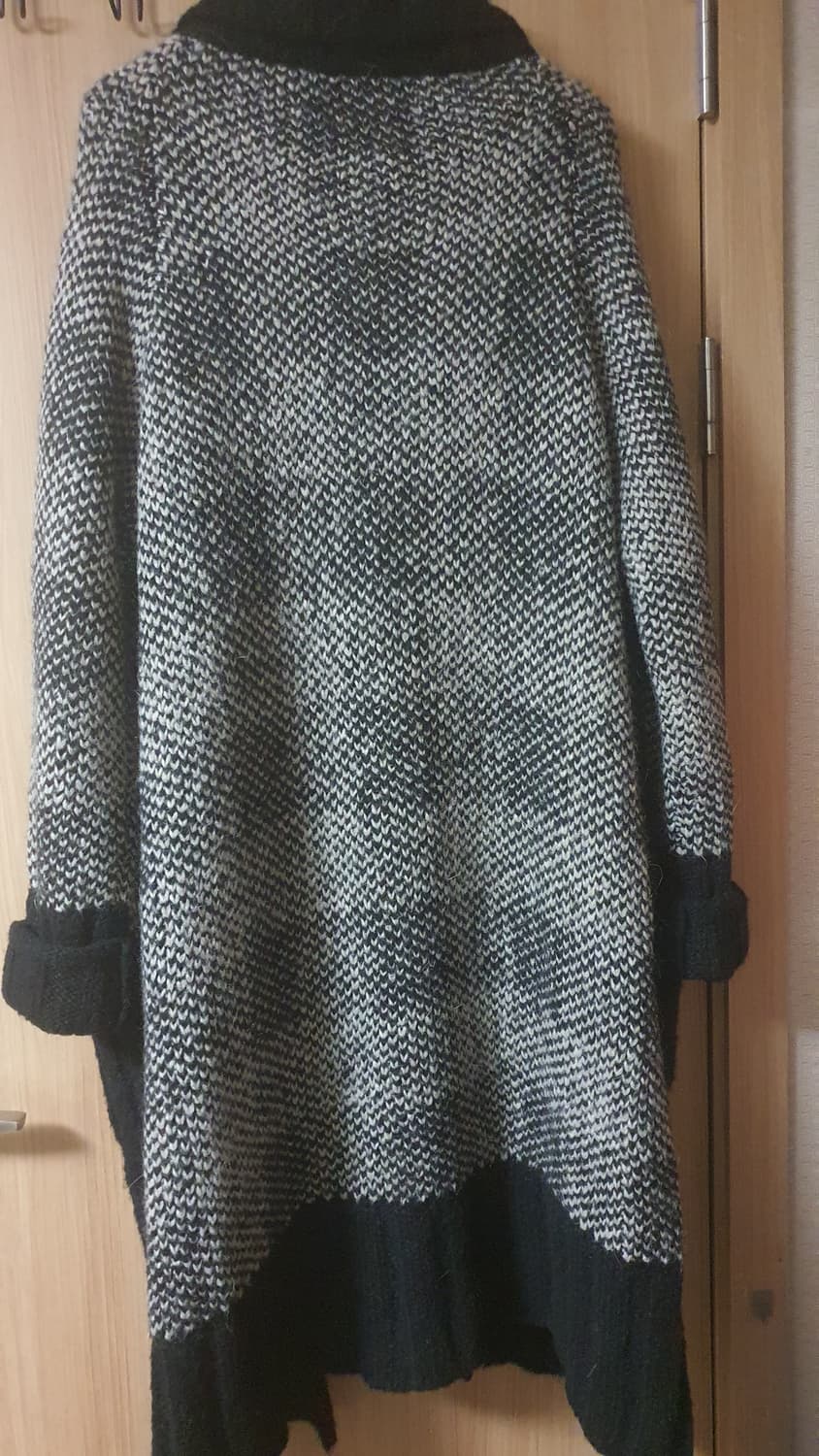 (3)요지야마모토 그라운드와이 롱니트코트 상품이미지4