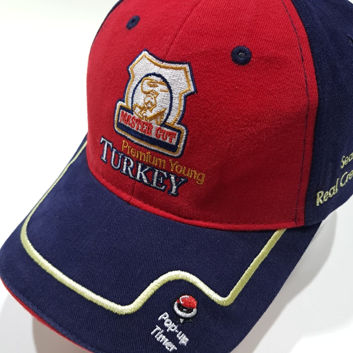 마스터컷 프리미엄 터키 자수 투톤 볼캡 모자 P2094 상품이미지1