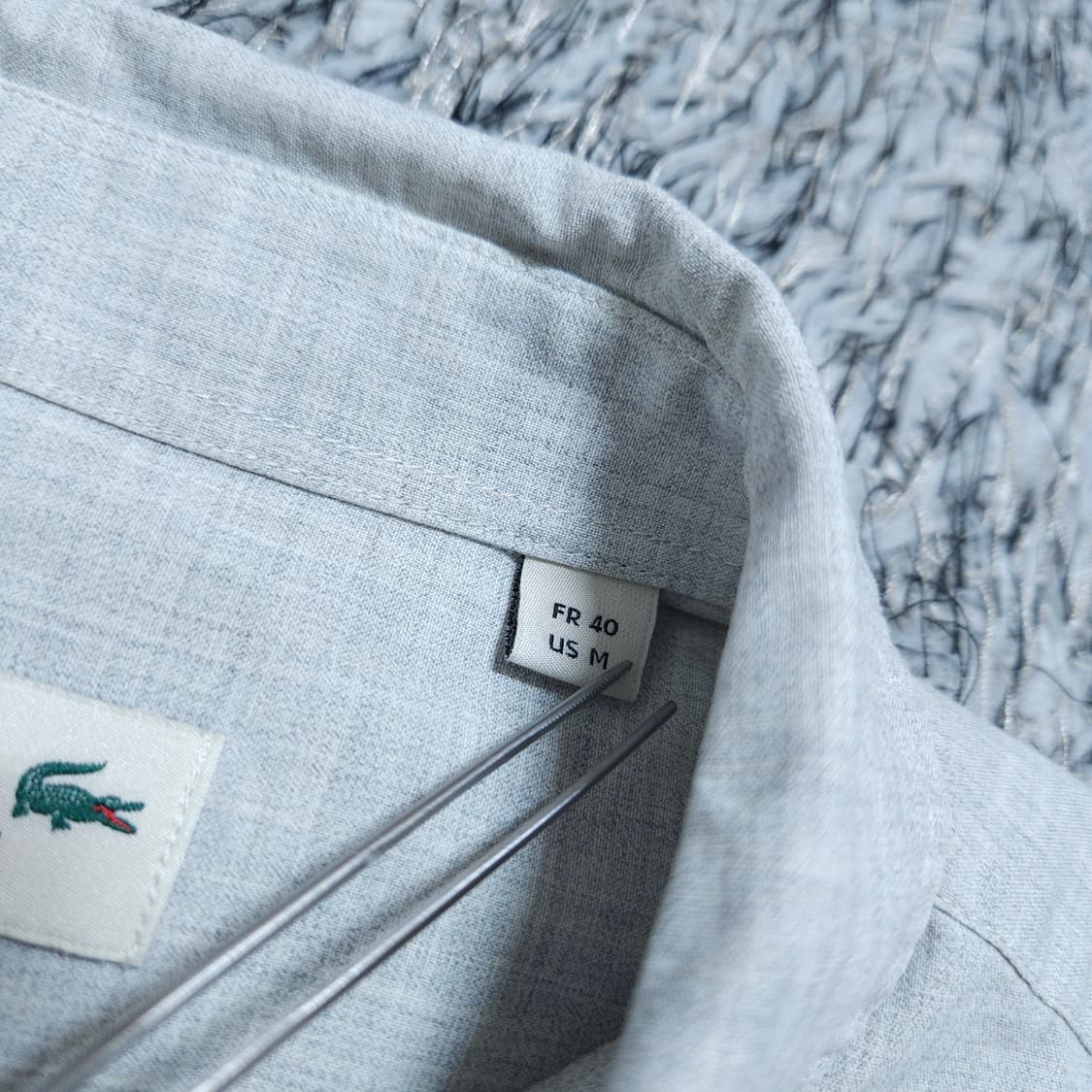 라코스테)100 남자 레귤러핏 포켓셔츠남방 / 왕눈이샵 상품이미지8