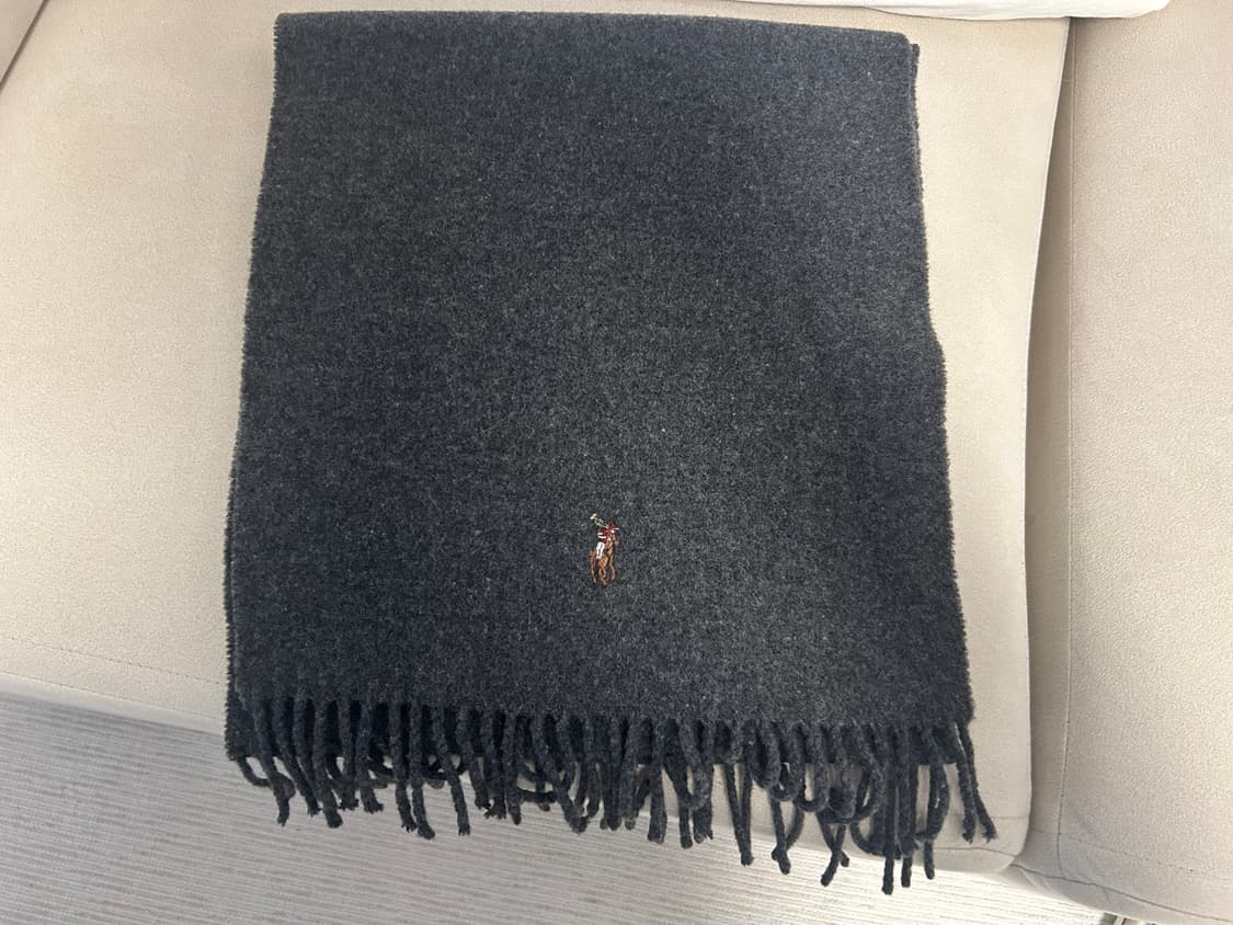 폴로 울100 목도리 머플러 상품이미지1