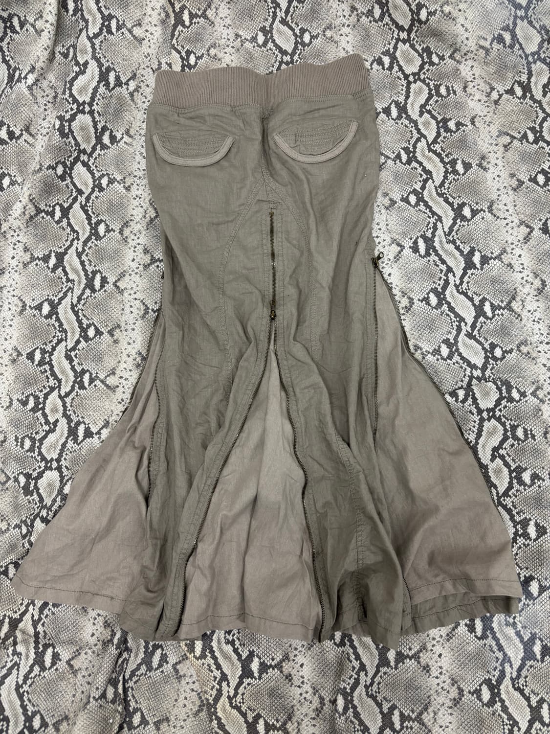 Goa [G.O.A]2000s 고아 3Zipper Skirts 상품이미지8