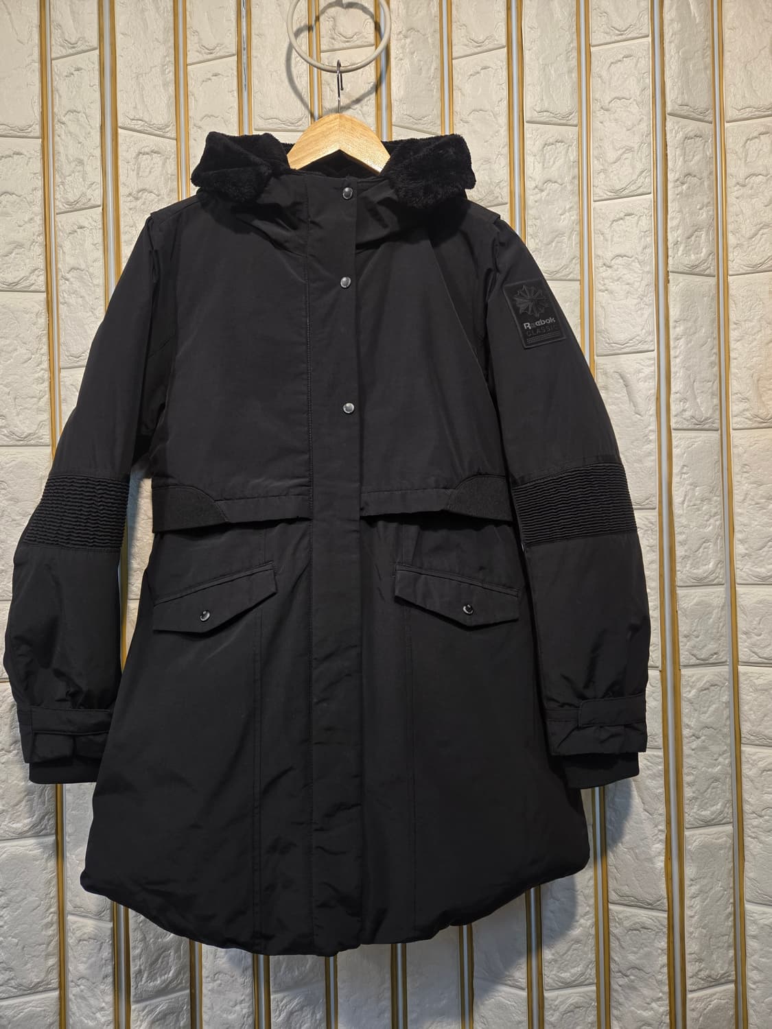 리복 여성 오리털패딩 롱패딩 95 상품이미지1