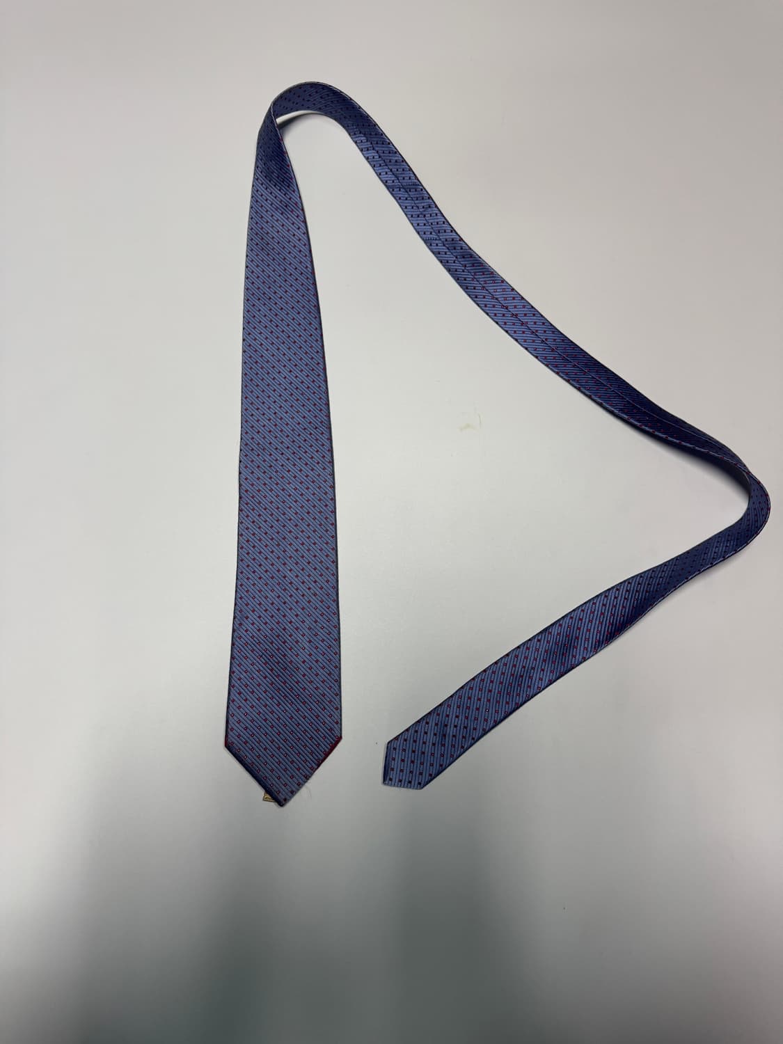 닥스 daks 패턴 실크 넥타이 상품이미지1