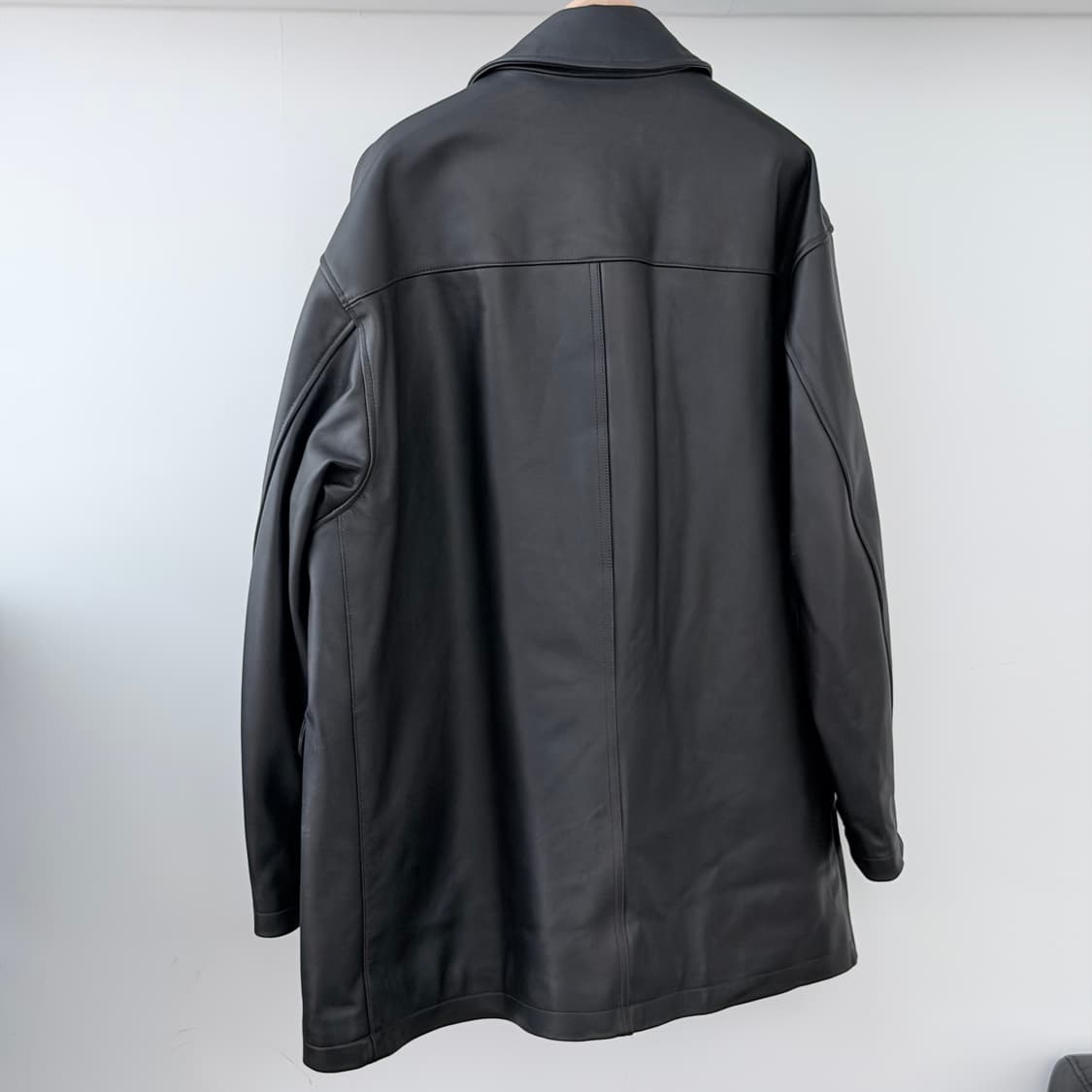 4size)  네스트로브컨팩트 램 레더 헌팅자켓 상품이미지2