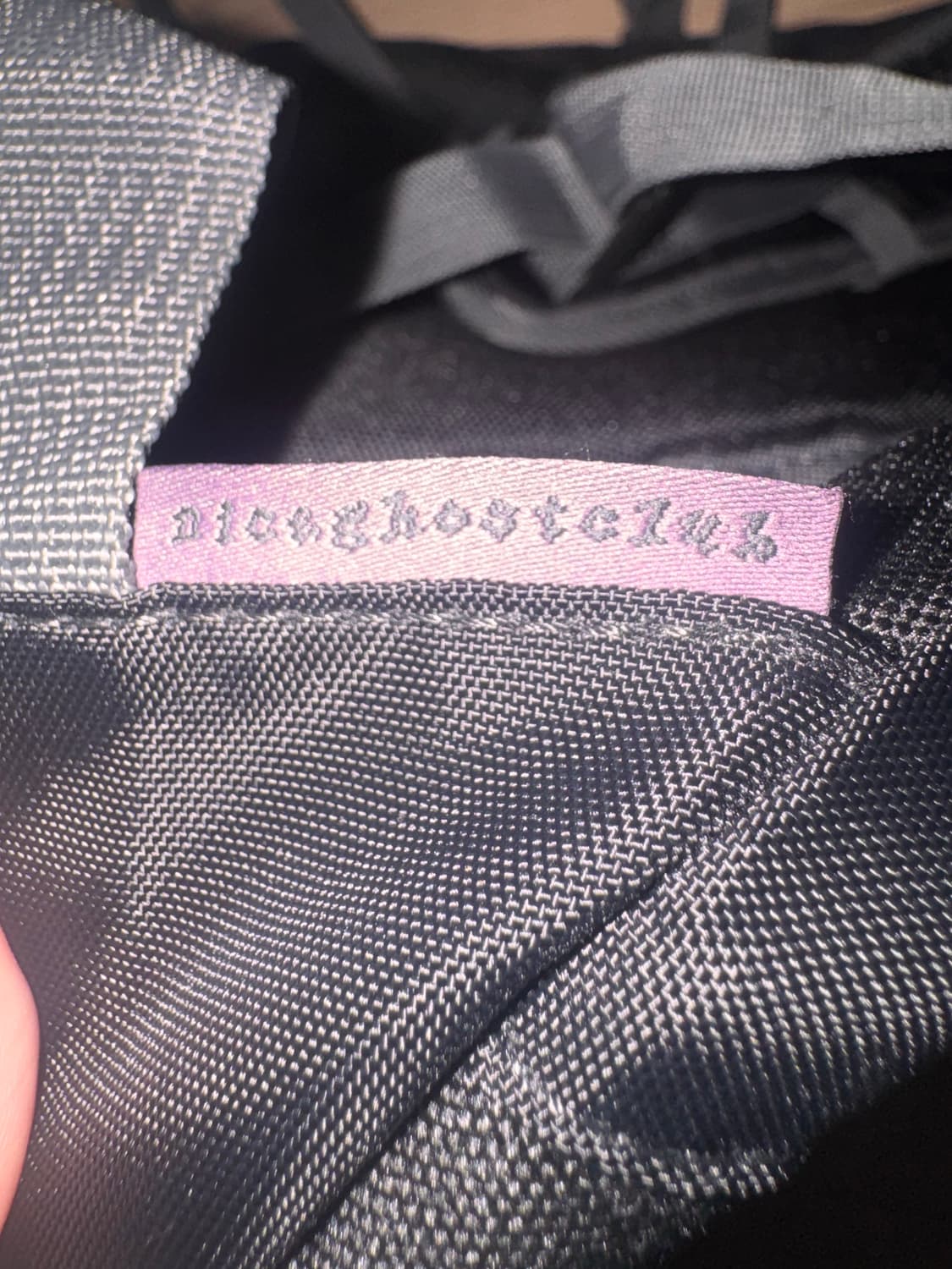 나이스고스트클럽 슬링백 블랙 상품이미지5