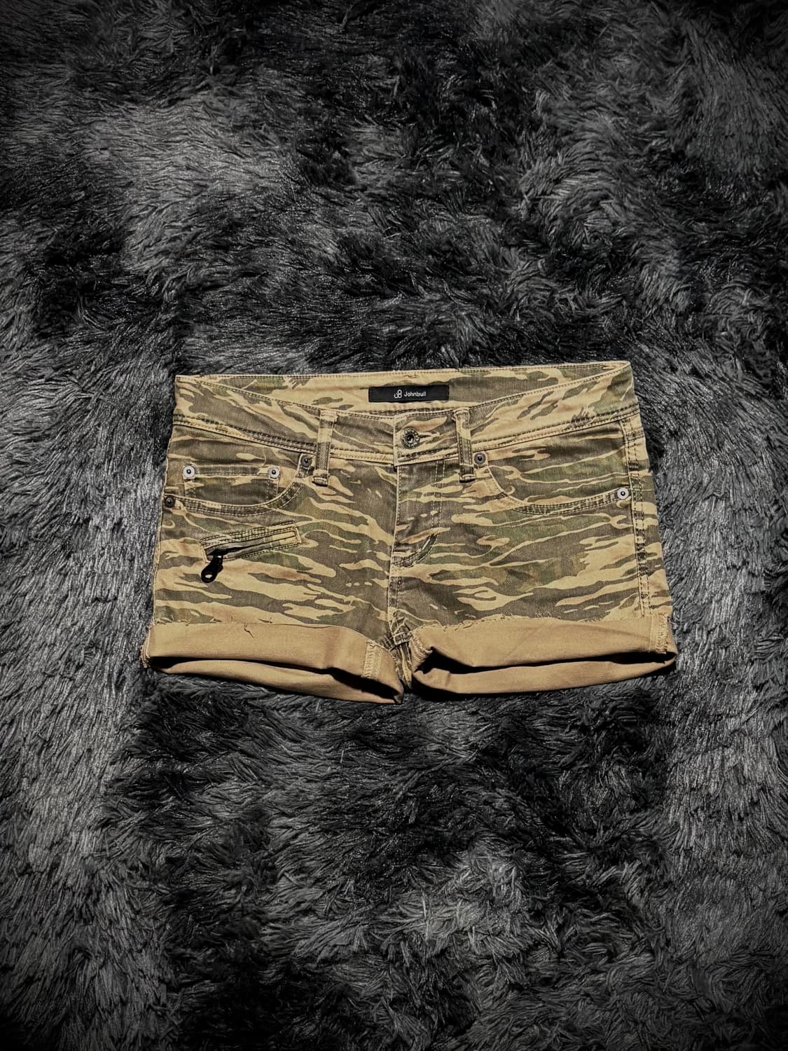 카모 패턴 숏팬츠 상품이미지1