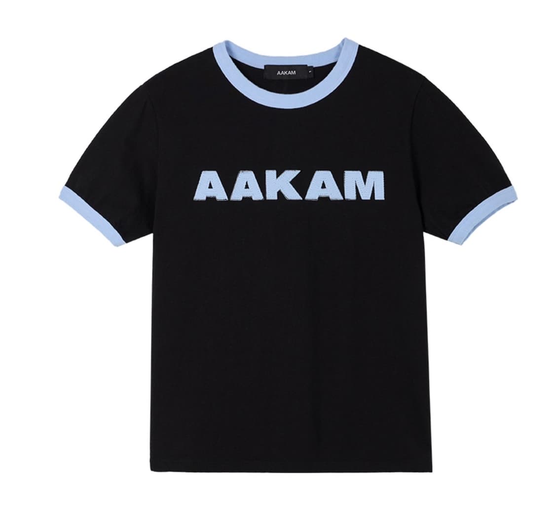 아캄 반팔티 Logo Patch Ringer Top 상품이미지1