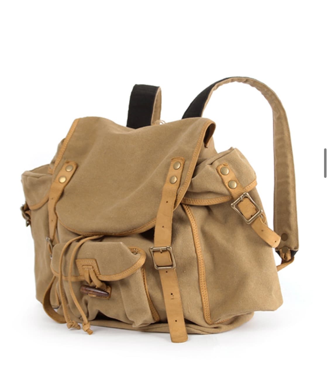 포디어웍스 캔버스 백팩 상품이미지3