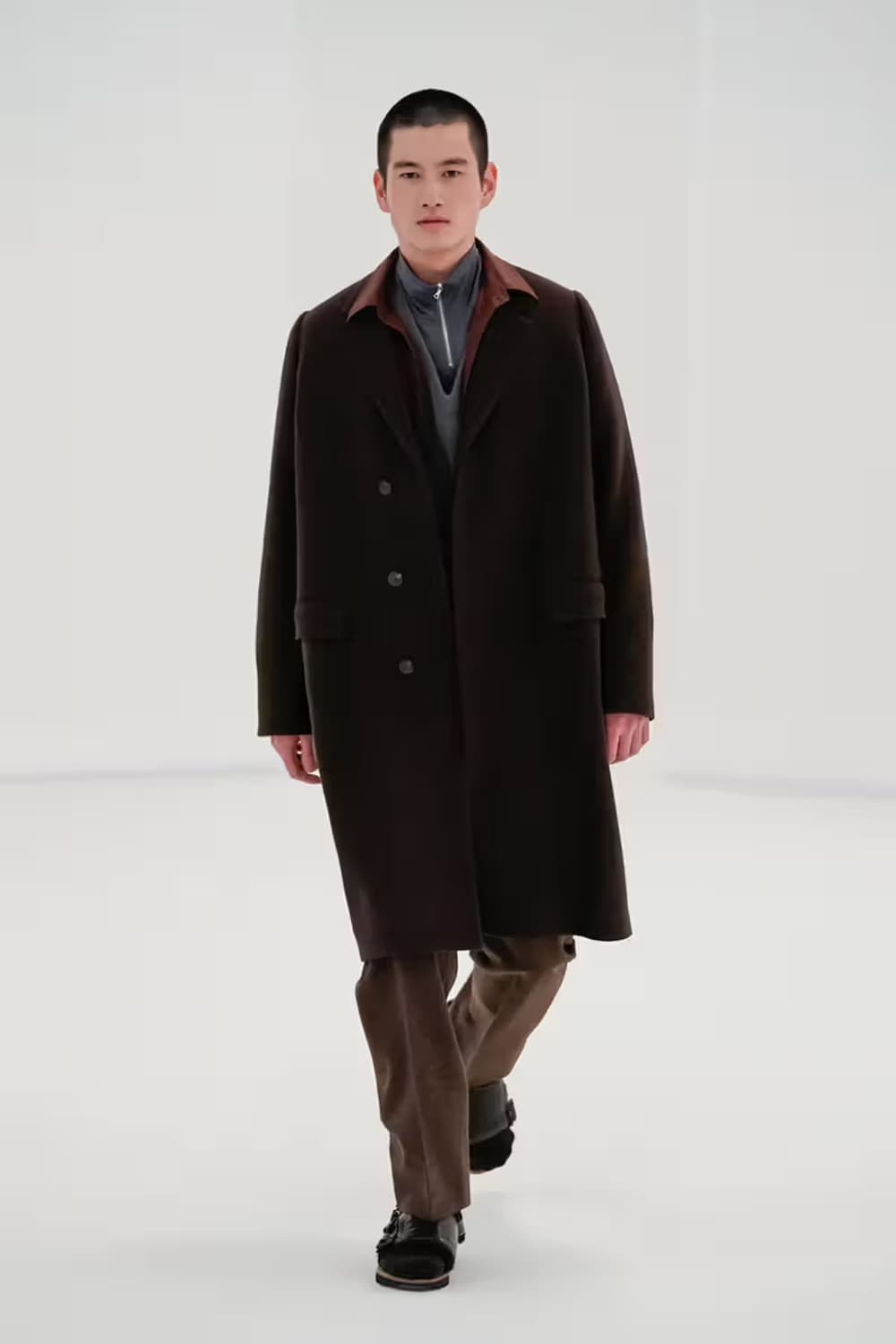 AURALEE 오라리 남성 울 코트 A21AC01LM 상품이미지7