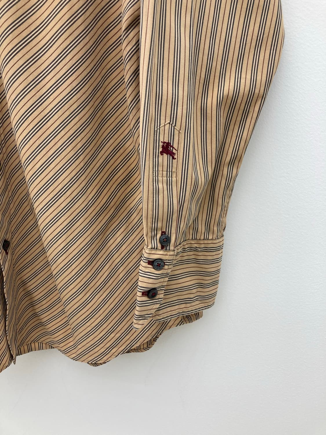 버버리 블랙라벨 스트라이프 셔츠 상품이미지6