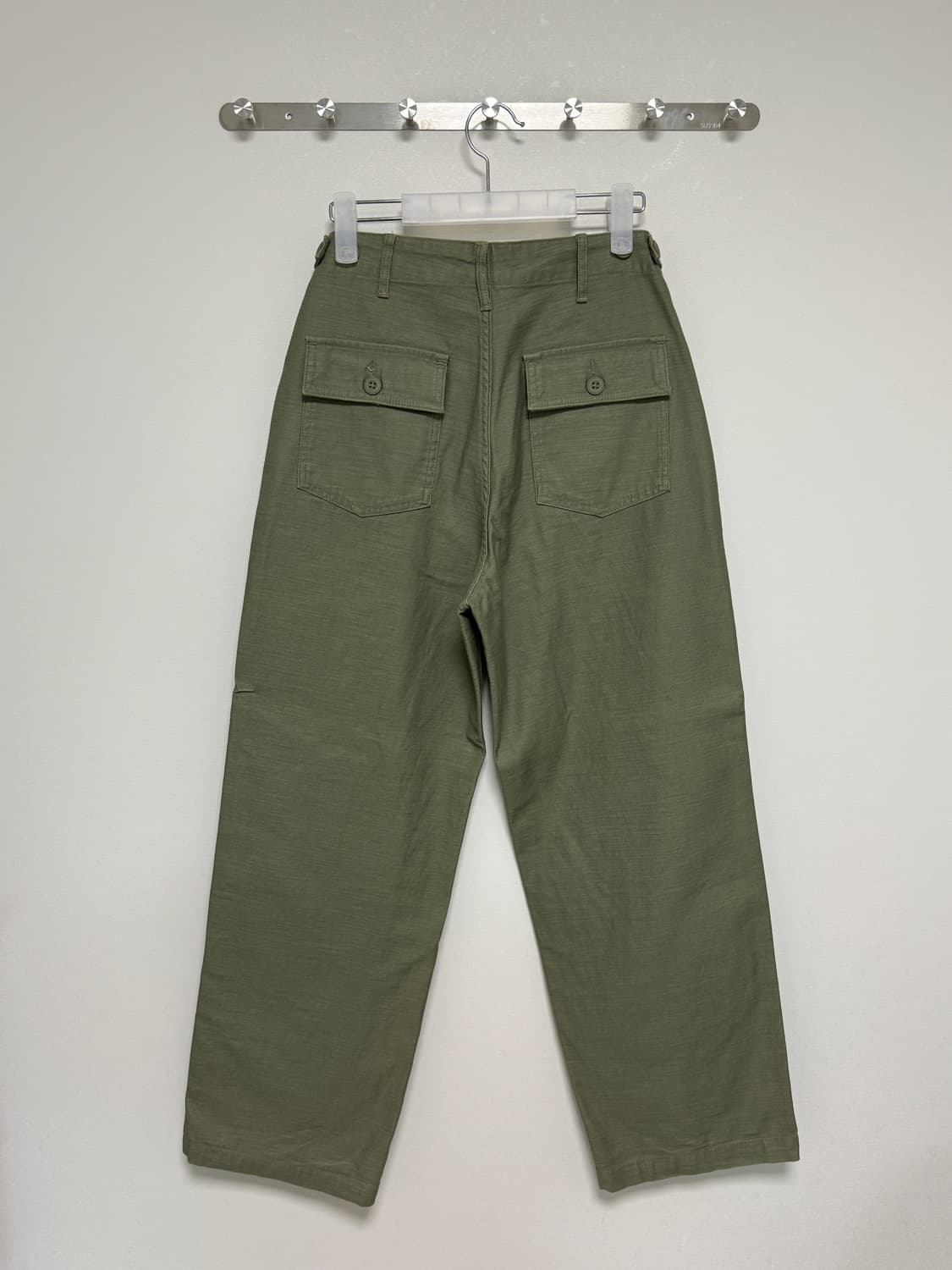 무신사 스탠다드 와이드 레플리카 퍼티그 팬츠 [올리브] 상품이미지2