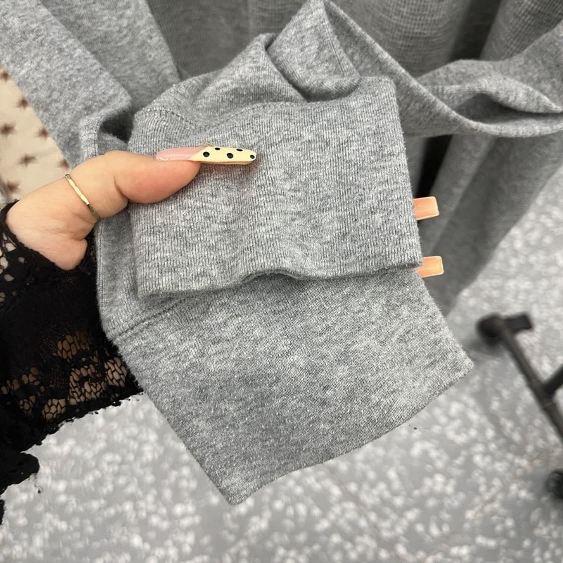 폴로 랄프로렌 빈티지 모던 캐주얼 와플 롱슬리브 L C09832 상품이미지6