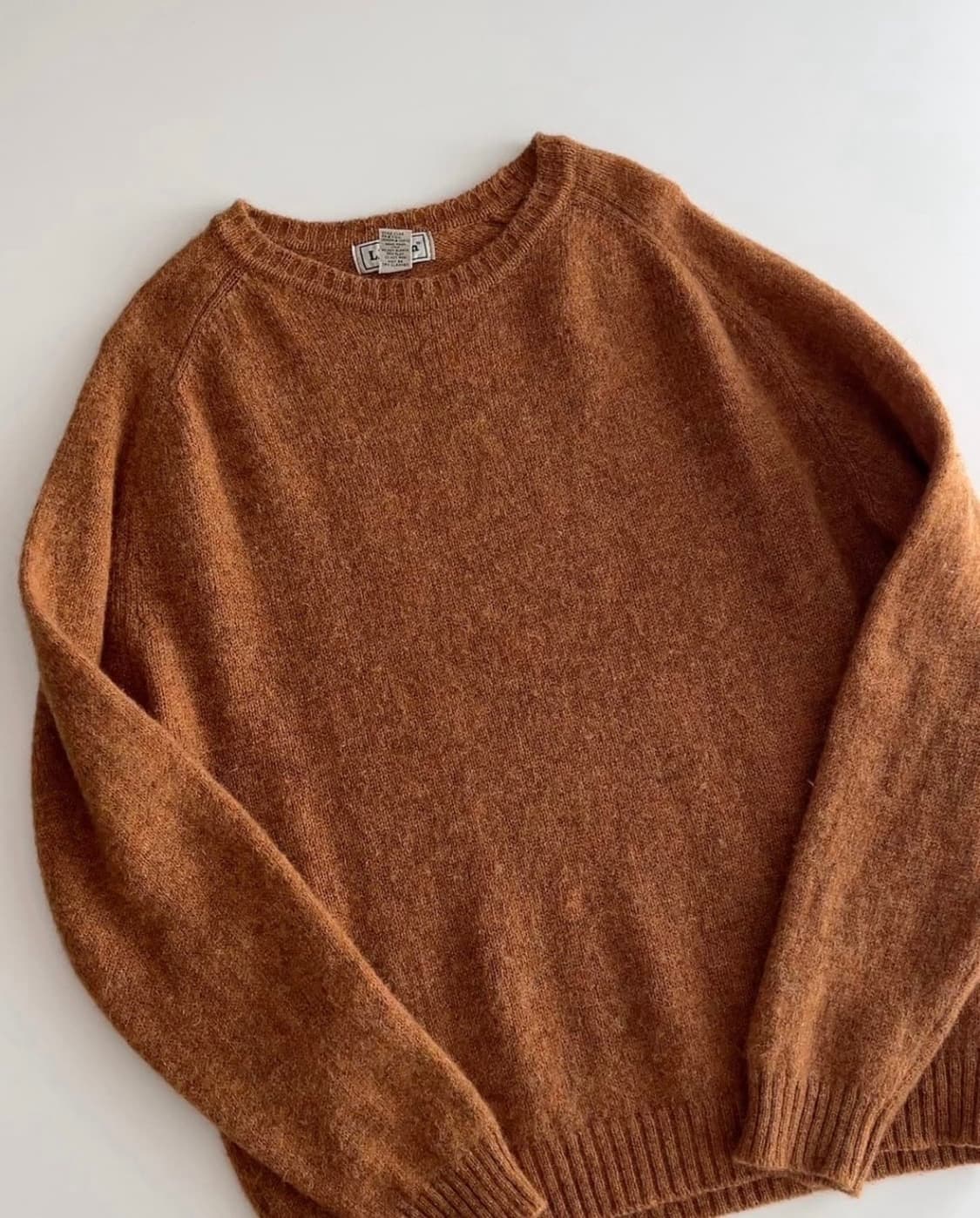 엘엘빈 뉴질랜드 울 니트 스웨터 (스코트랜드 제조) L ~ XL 상품이미지4