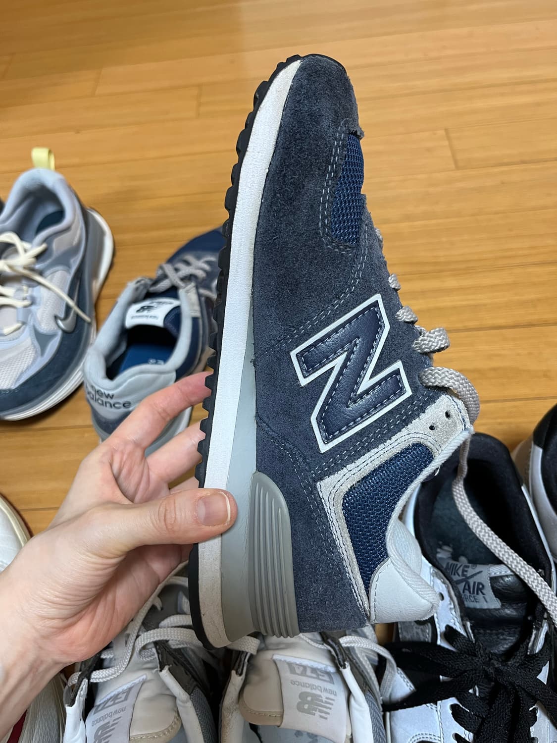 뉴발란스 574 2018년 240 네이비 상품이미지4