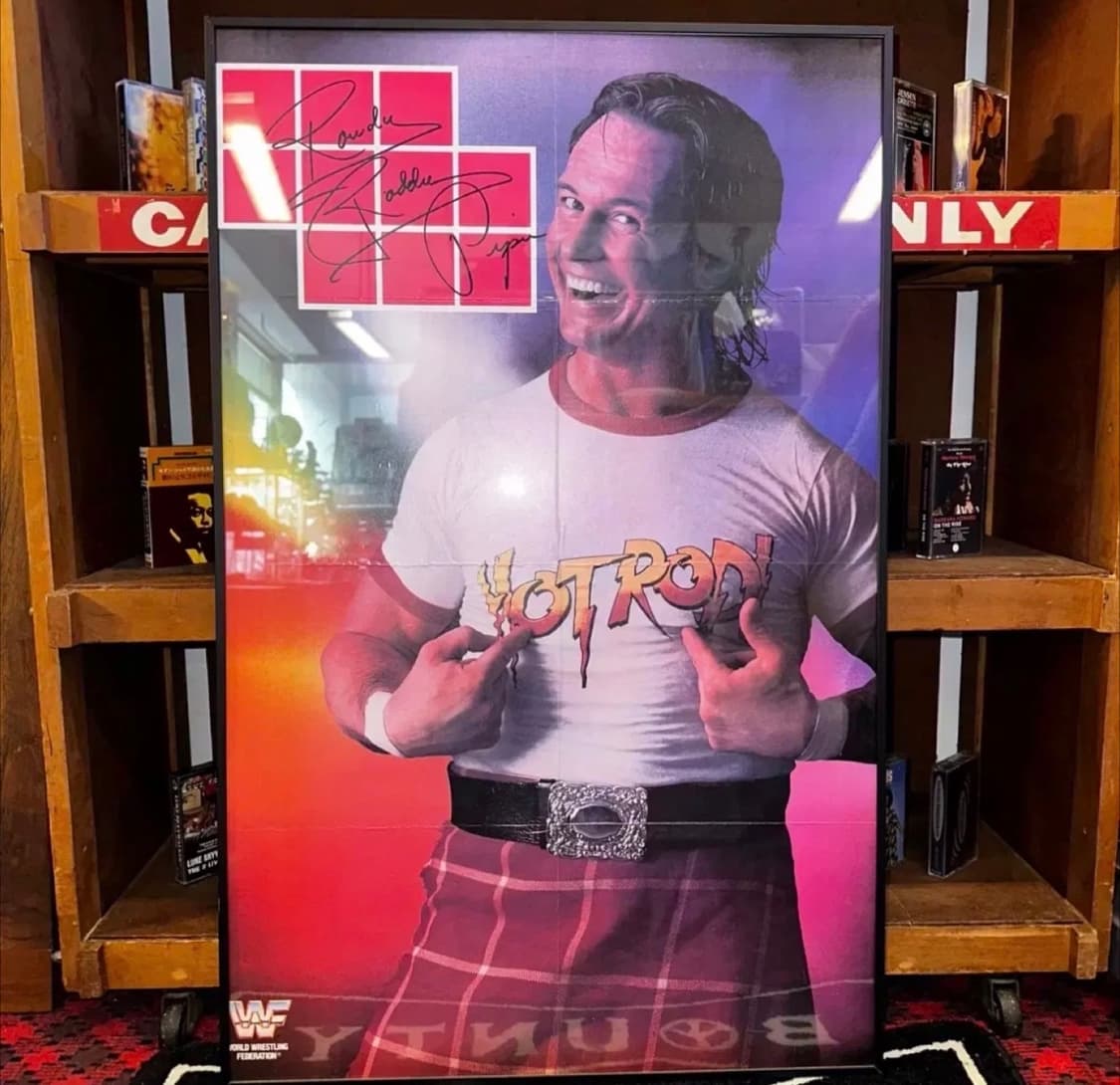 로디 파이퍼Rowdy Roddy Piper HOT ROD ! 액자 상품이미지1