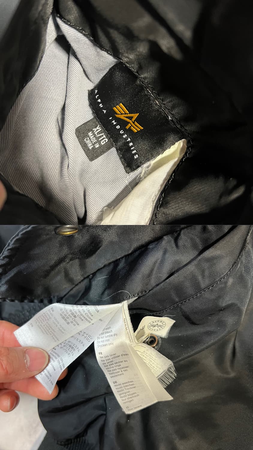 알파인더스트리 NASA MA1 자켓 상품이미지8