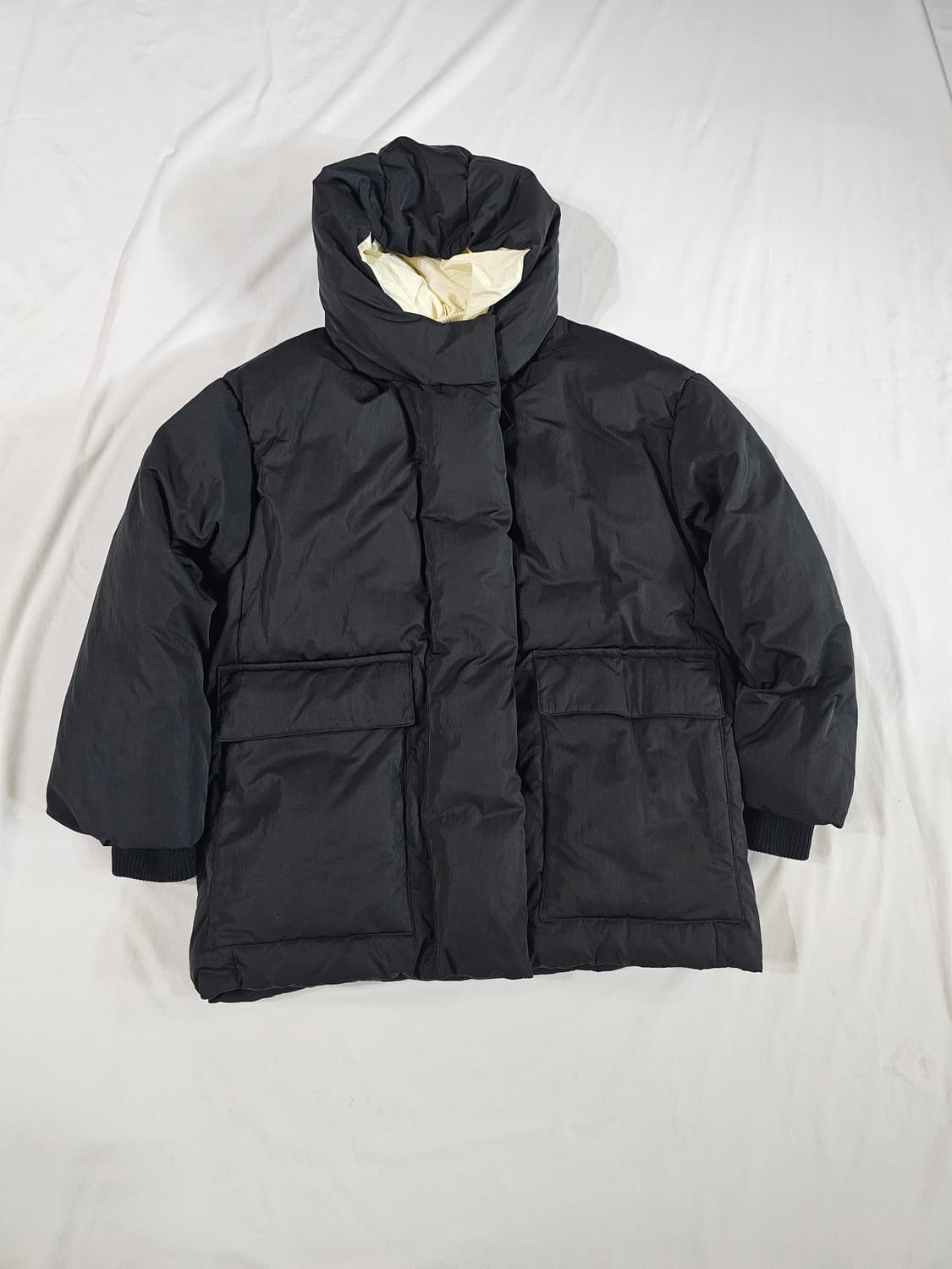 내일 아침까지만 판매 [F] 스튜디오 톰보이 후드 덕 다운 패딩 자켓 상품이미지3