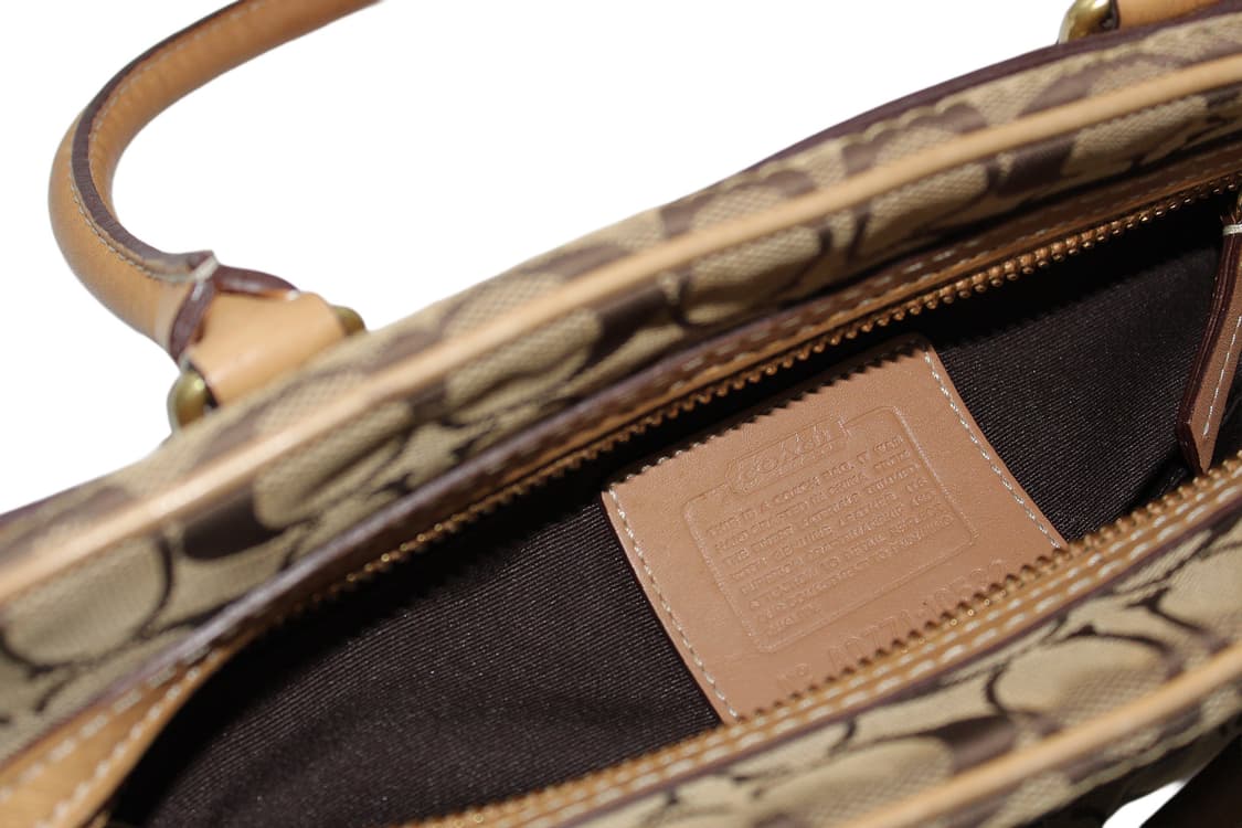 2000s Y2K COACH 코치 미니 보스턴백 상품이미지4