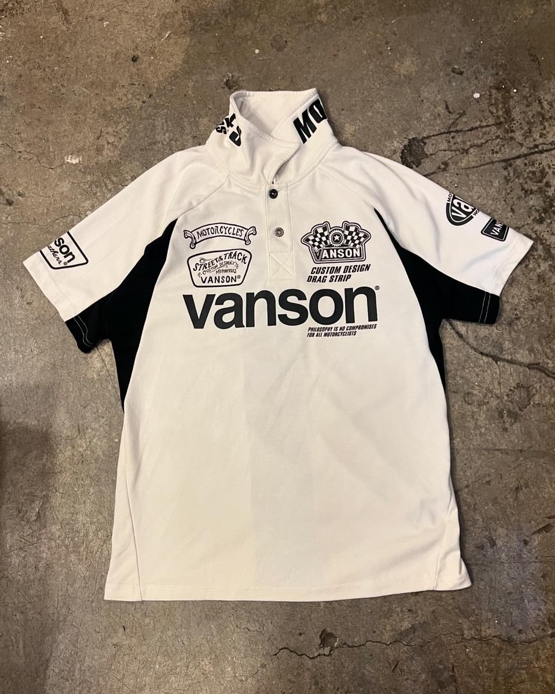Vanson Jersey PK T-shirt 상품이미지6