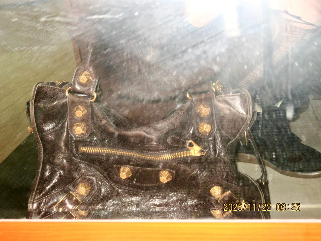 발렌시아가 모터백 브라운 정품  상품이미지3